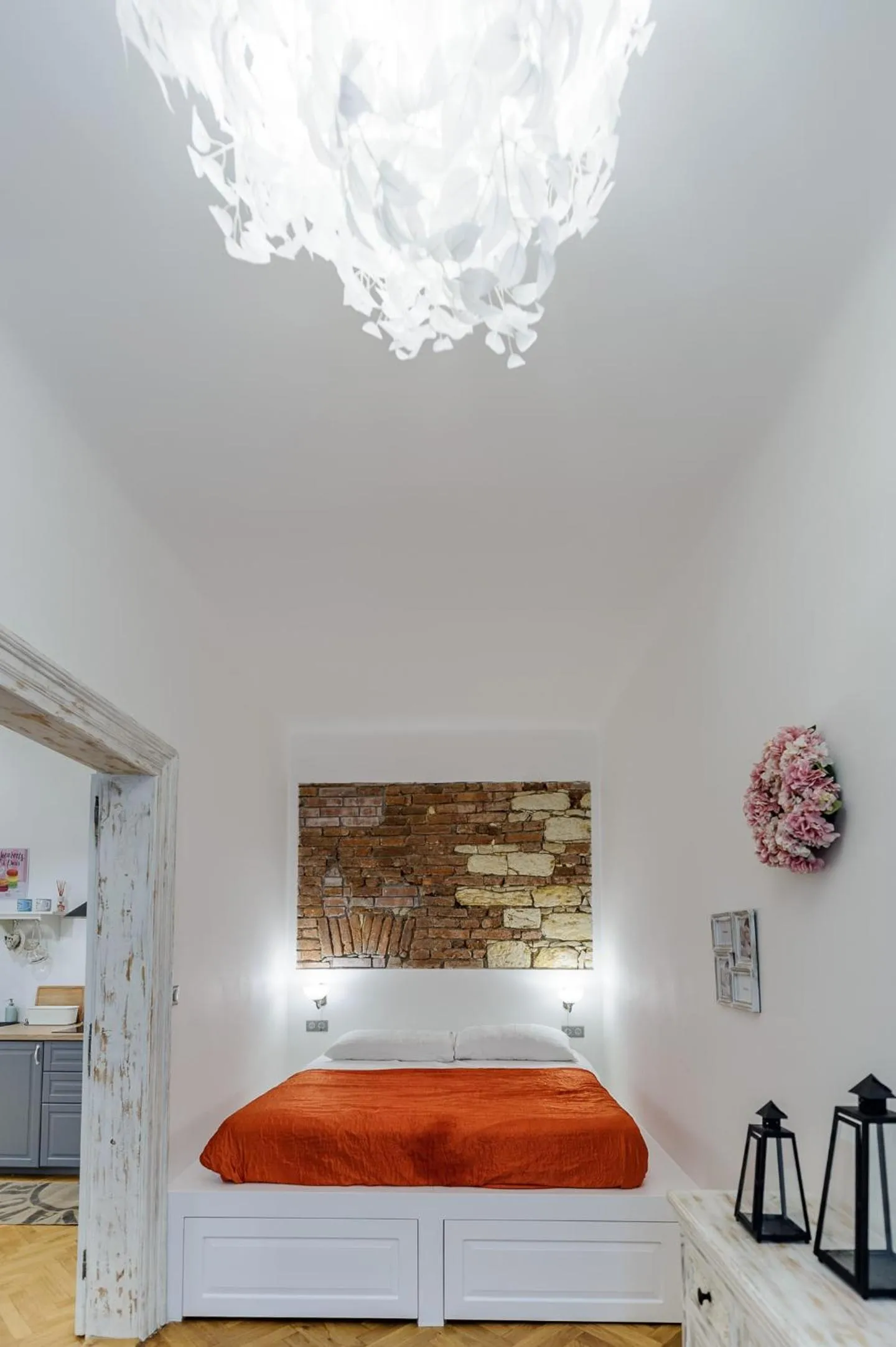 Bedroom, Bed in Pinkova Apartments