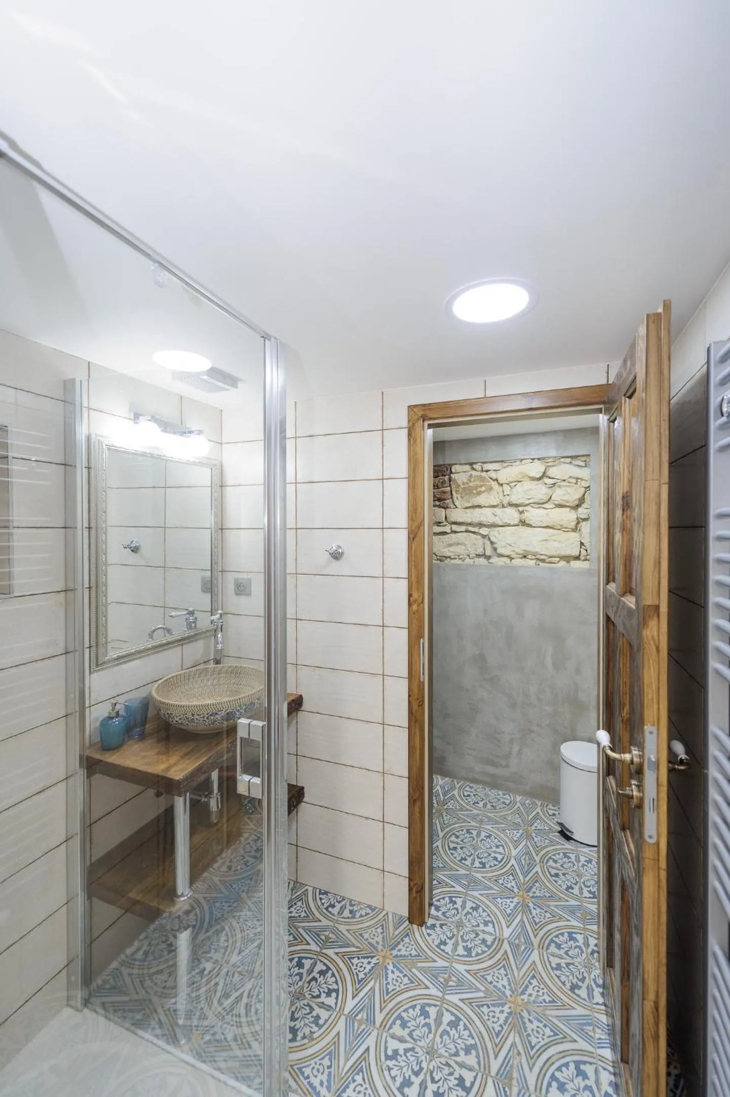 Bathroom in Pinkova Apartments