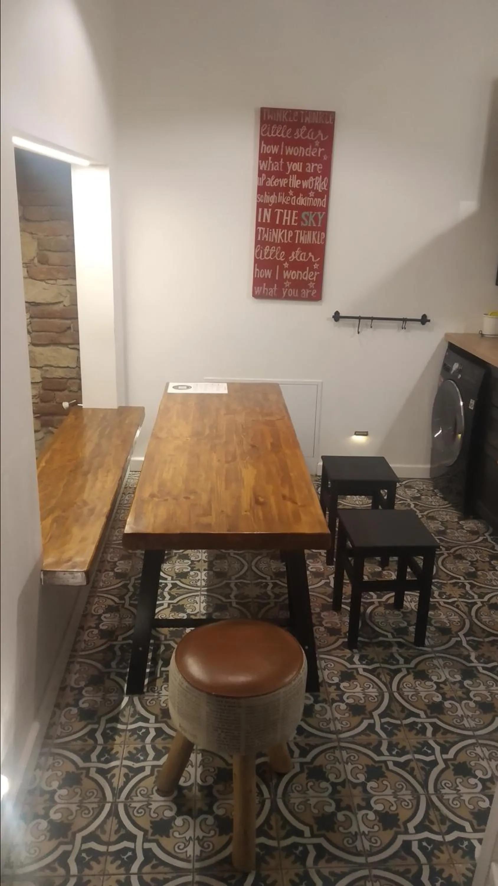 Kitchen or kitchenette in Pinkova Apartments