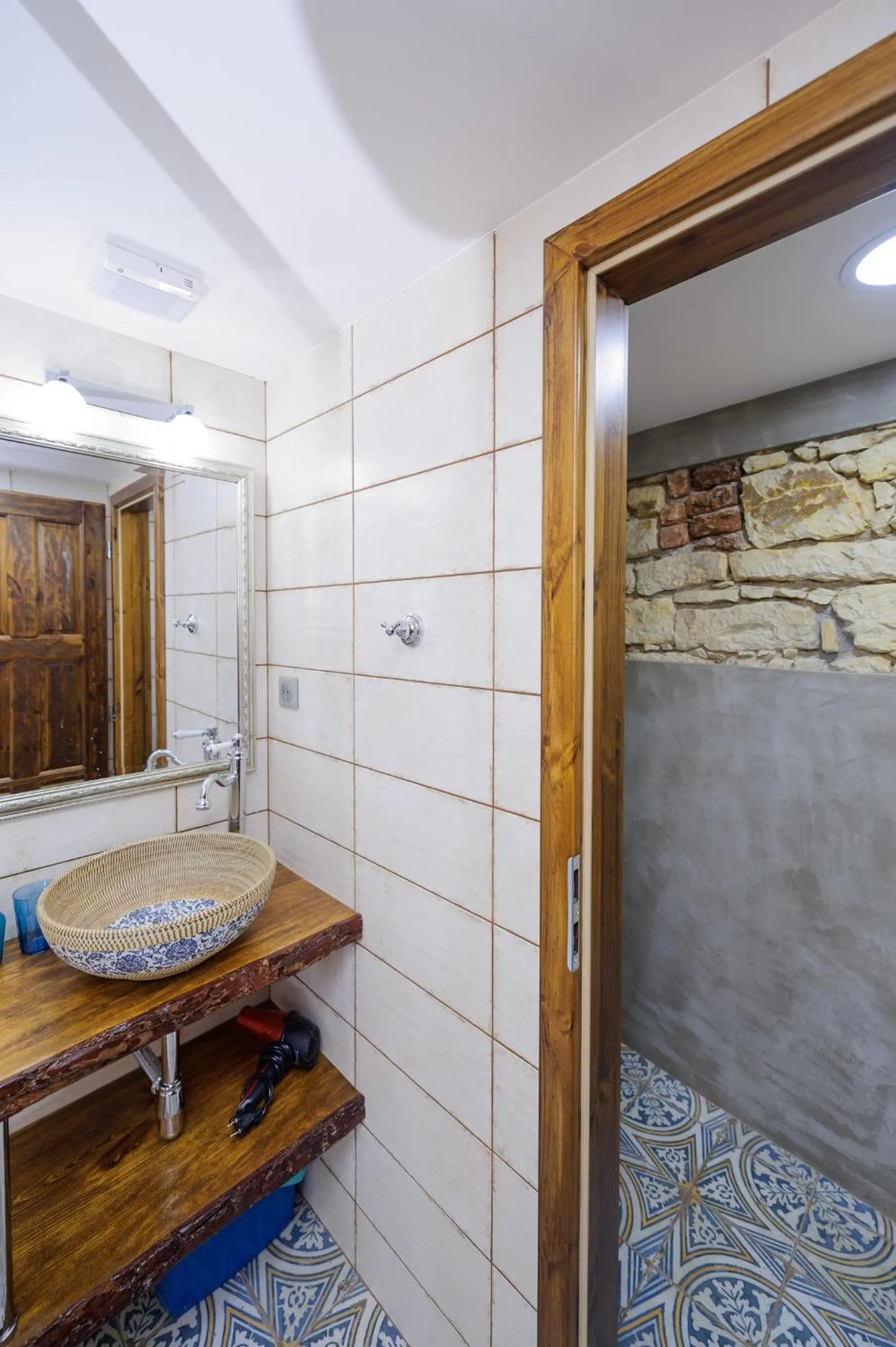 Bathroom in Pinkova Apartments