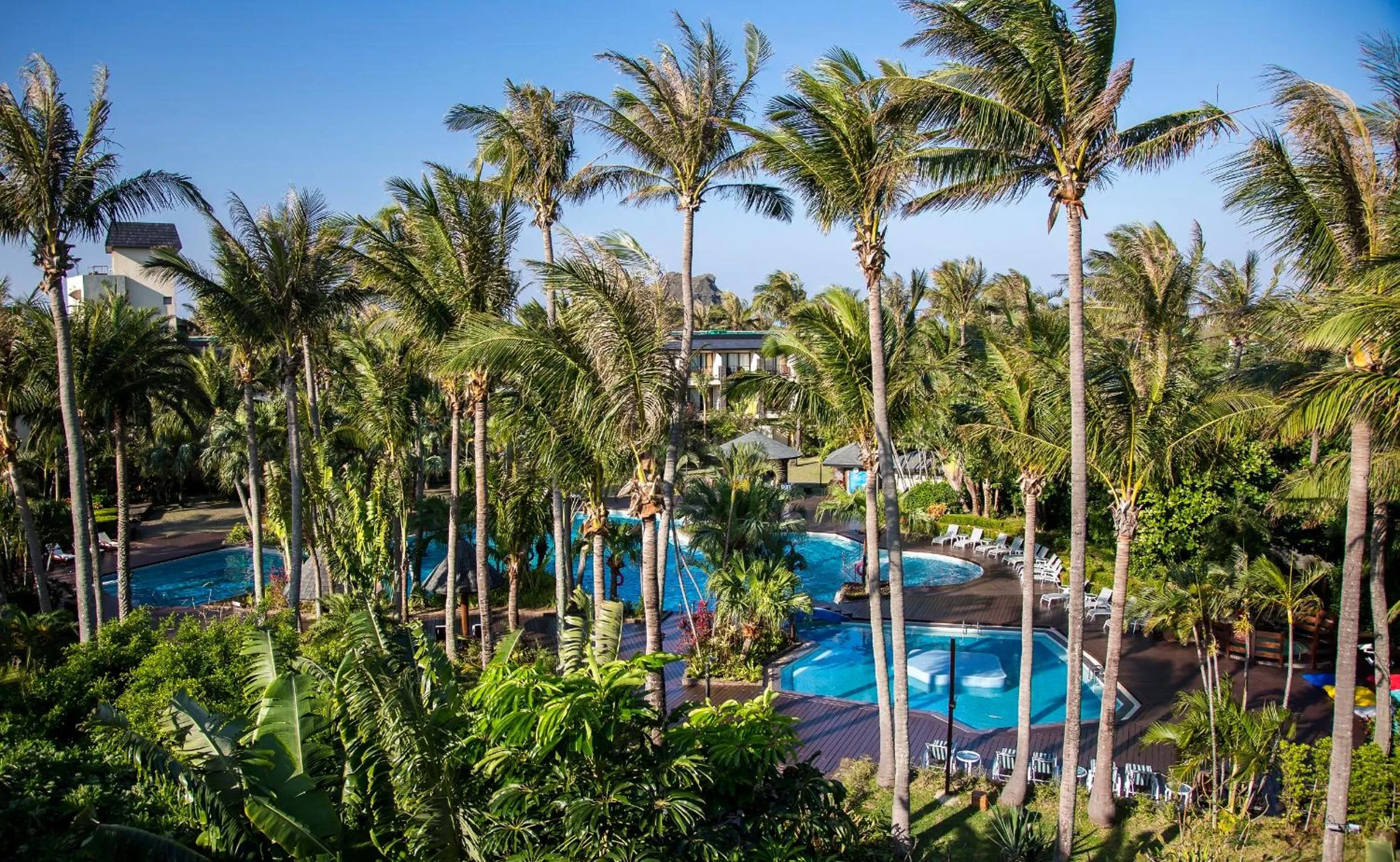 Swimming pool in Caesar Park Hotel Kenting