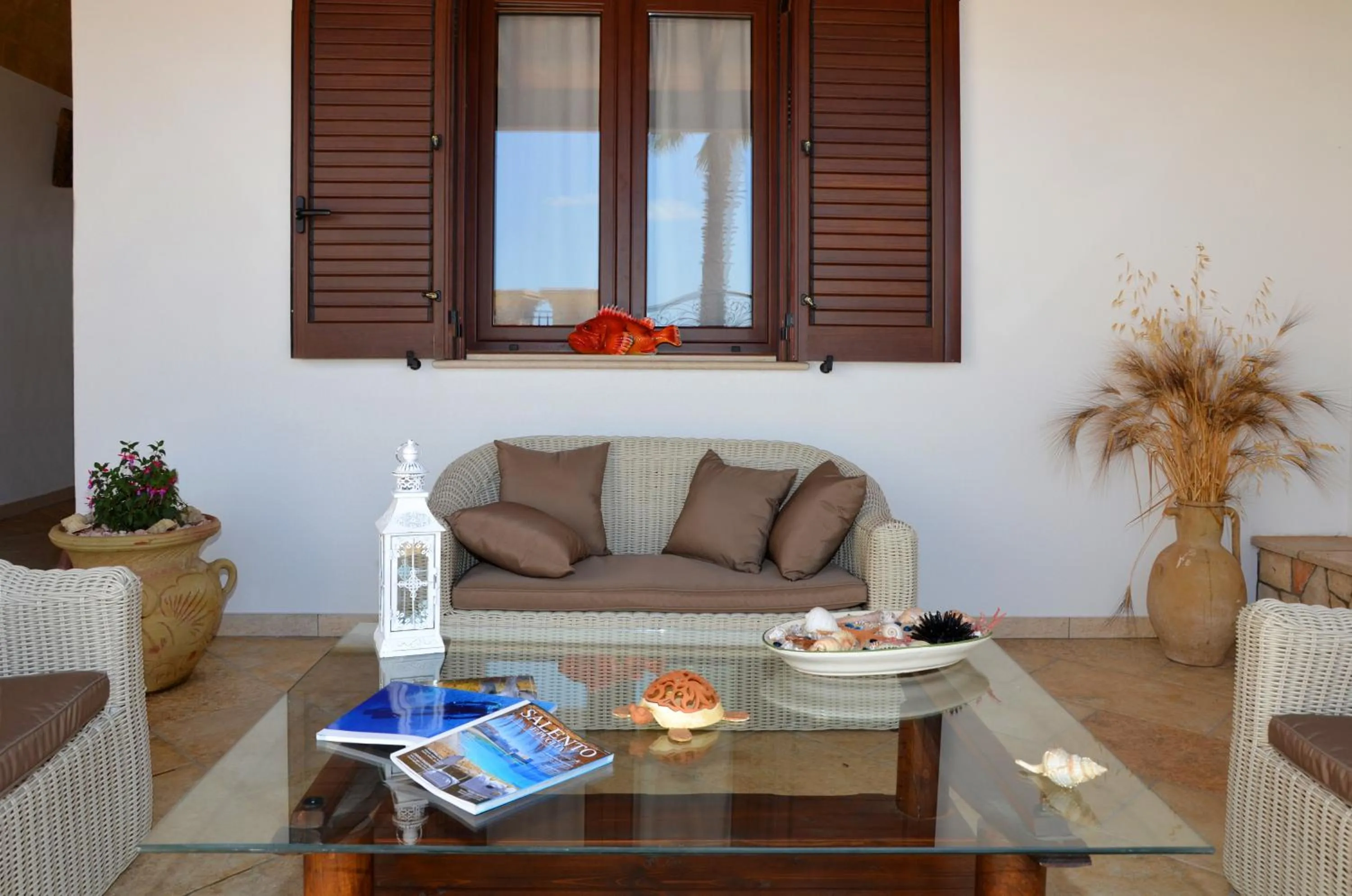 Bird's eye view in B&B Anemos