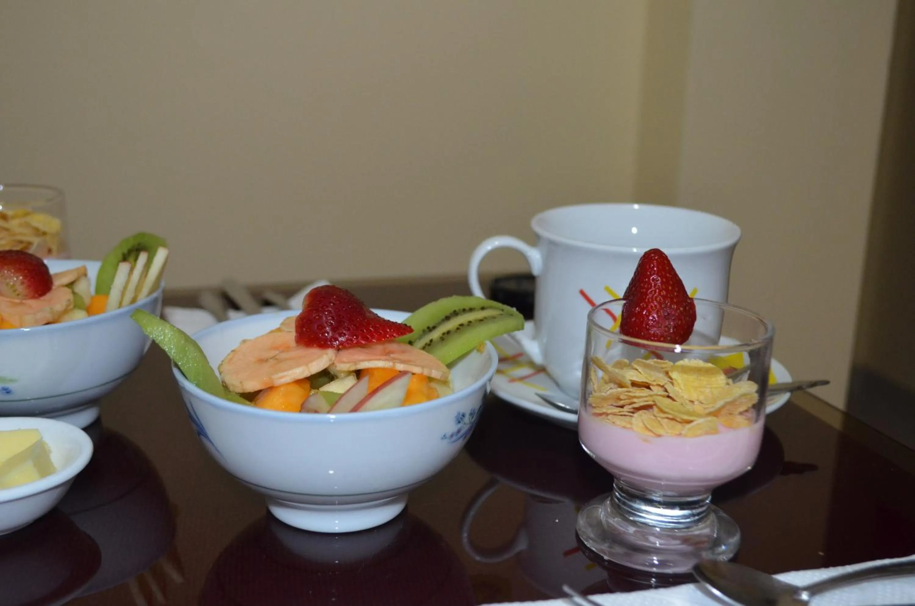 Continental breakfast in Rosenverg B&B Tours