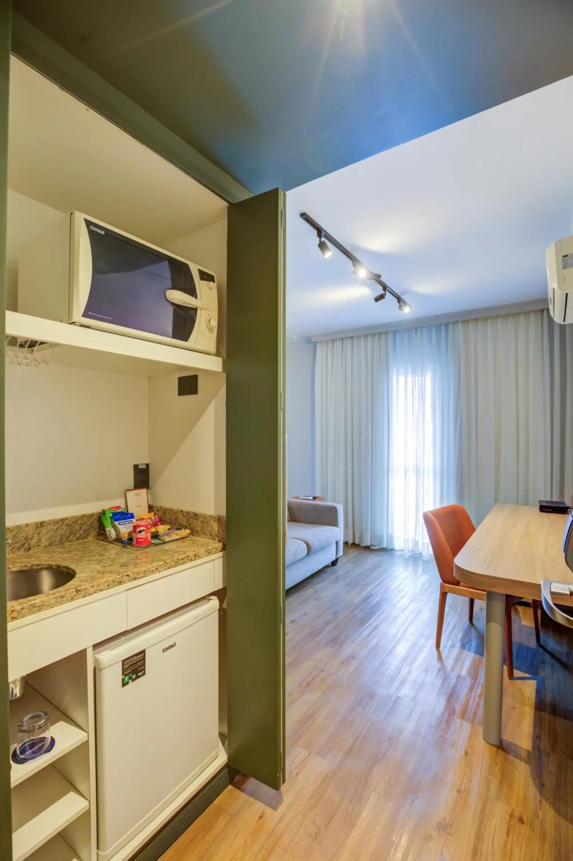 Bed in Transamerica Executive Perdizes