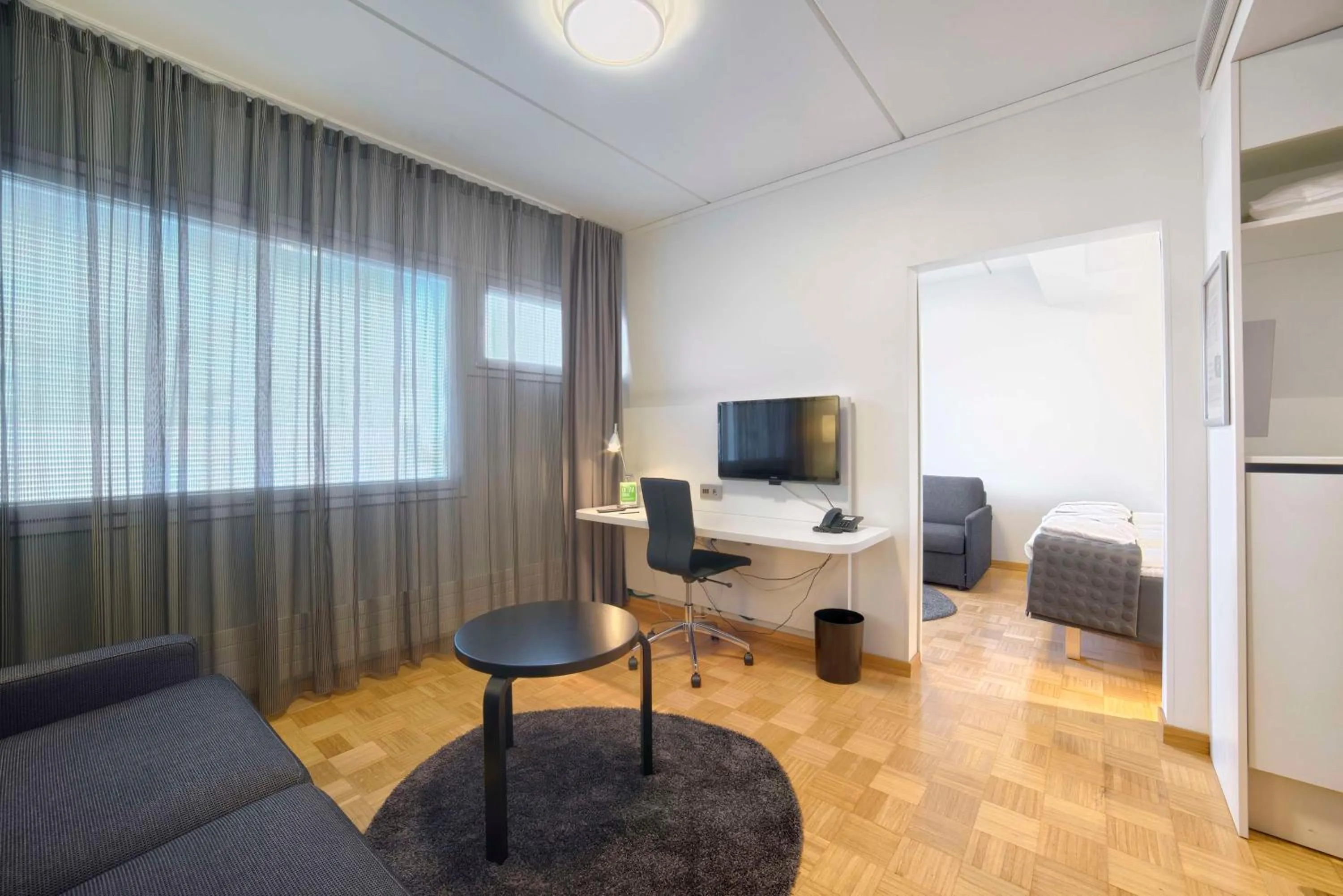 Bedroom in Scandic Pori