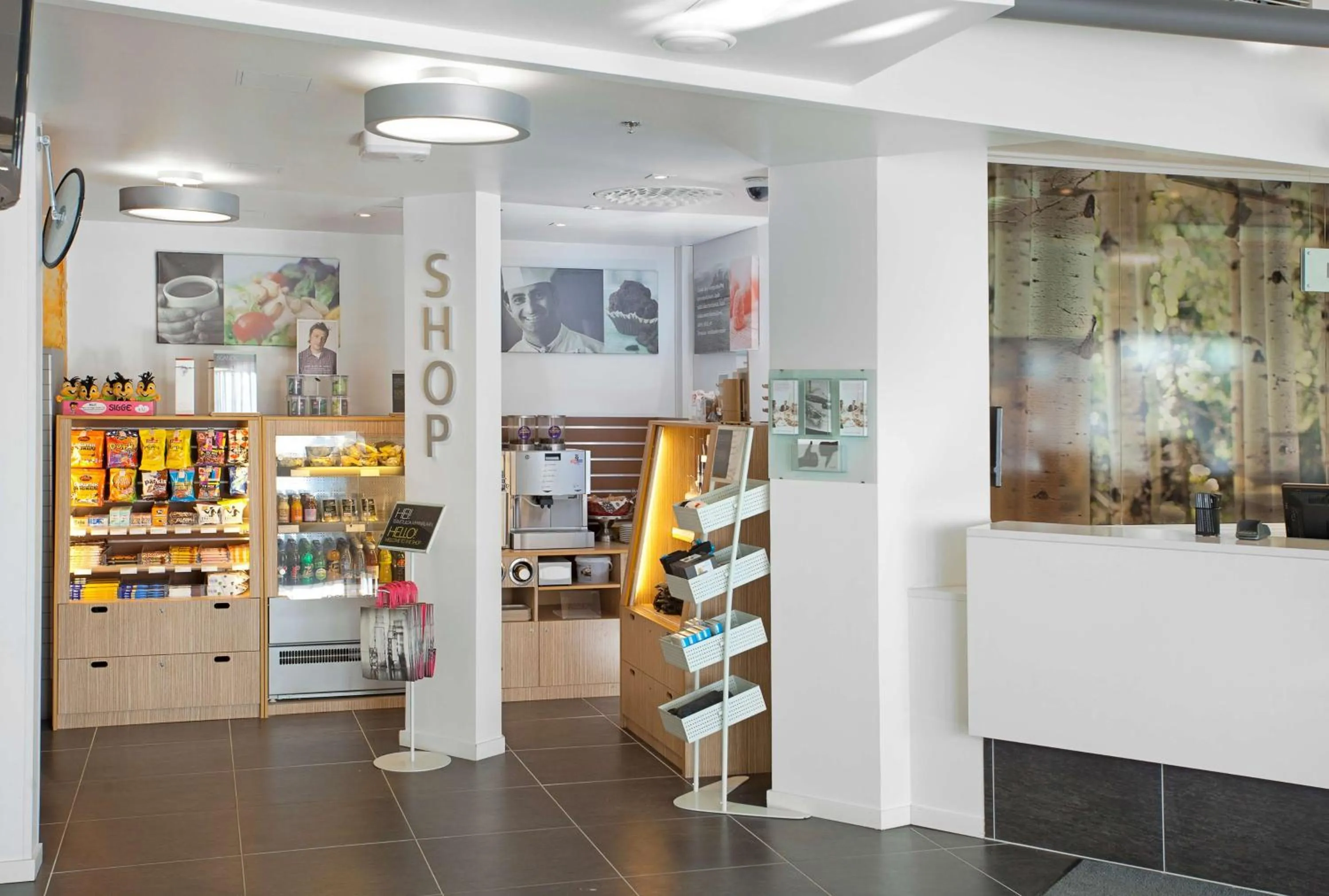 On-site shops in Scandic Pori