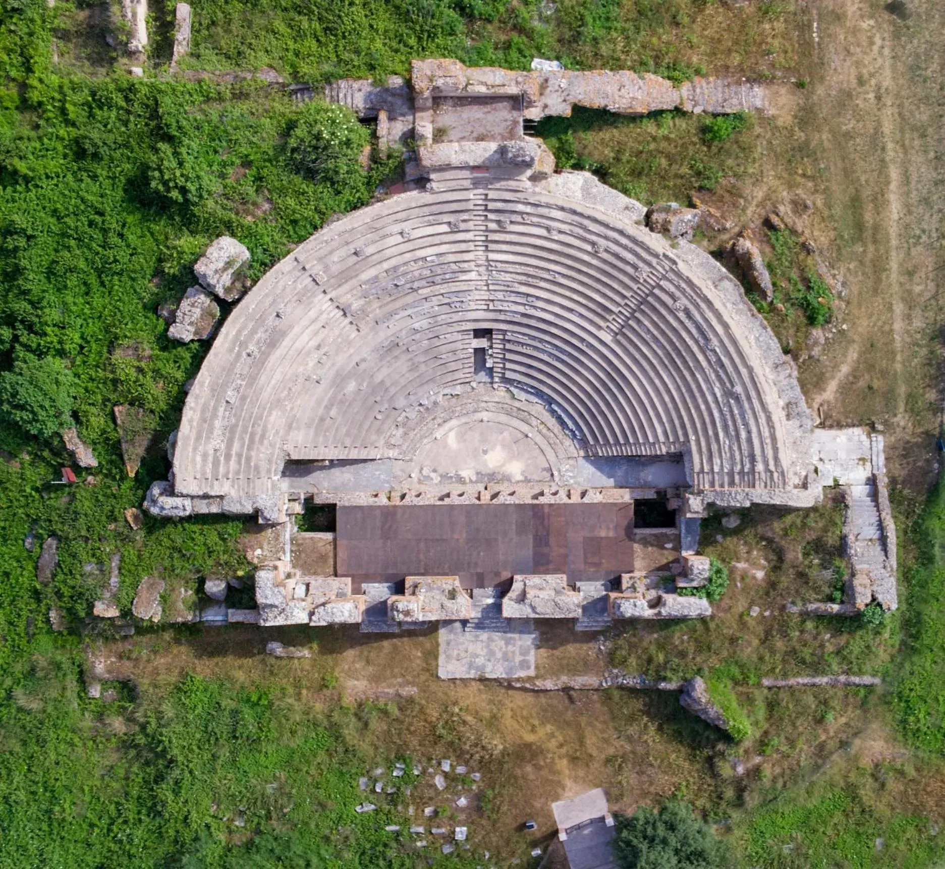 Bird's eye view in Ionian Theoxenia