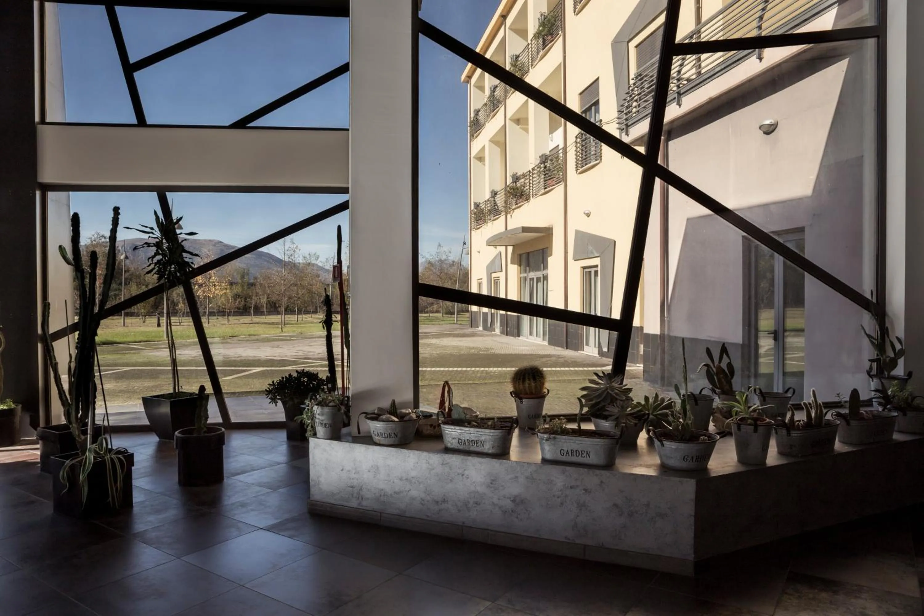 Property building in Manhattan Village Hotel