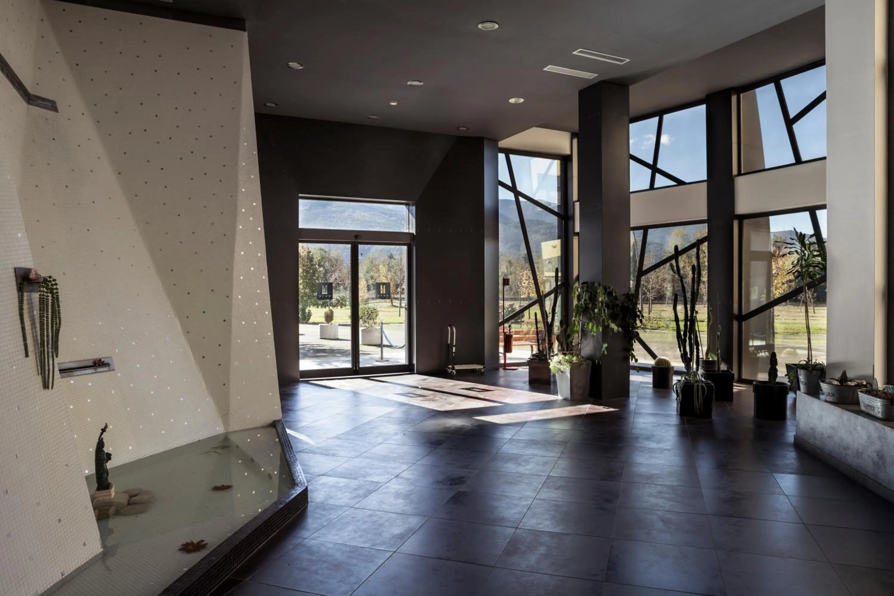 Property building in Manhattan Village Hotel