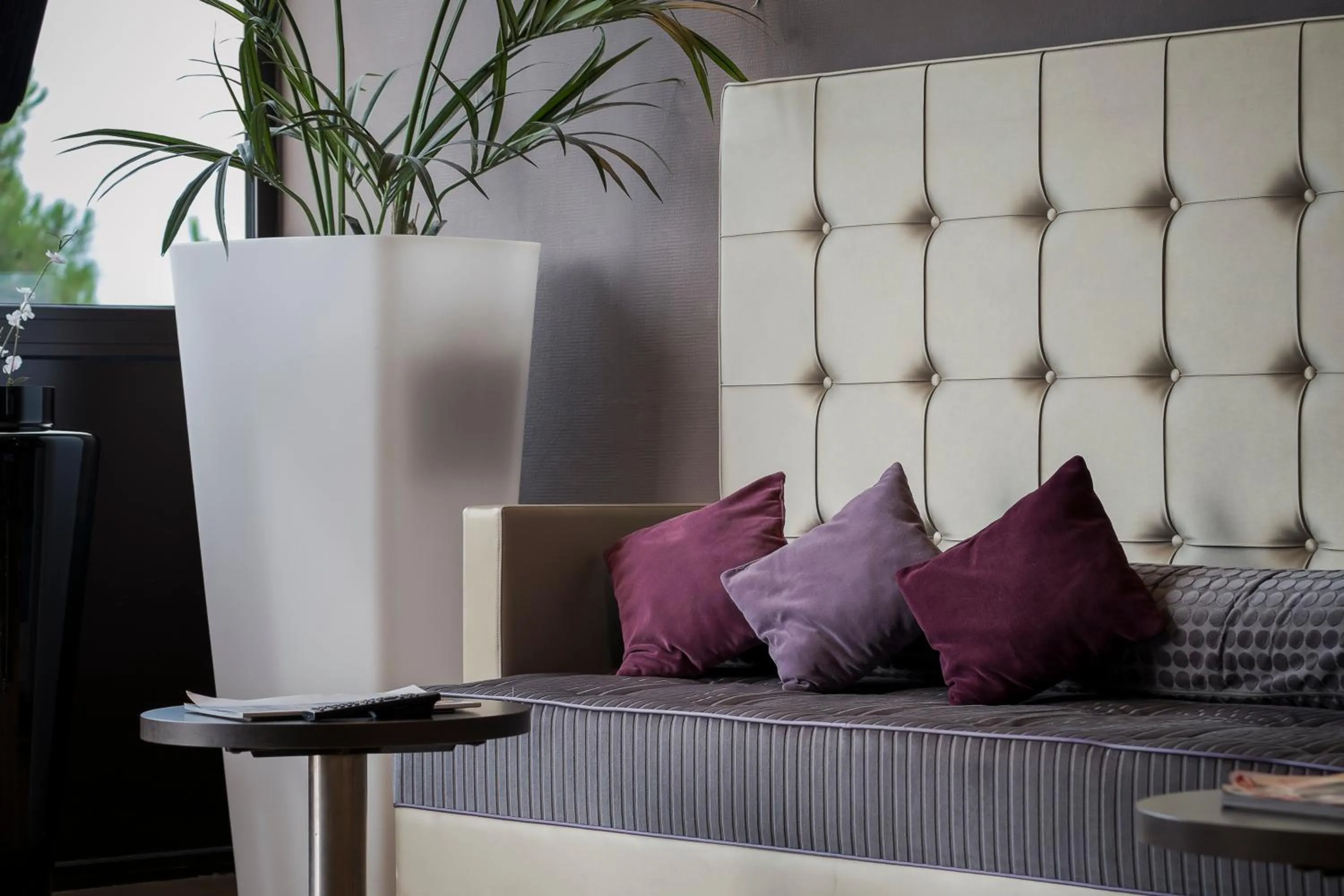 Living room in Résidence Les Calanques