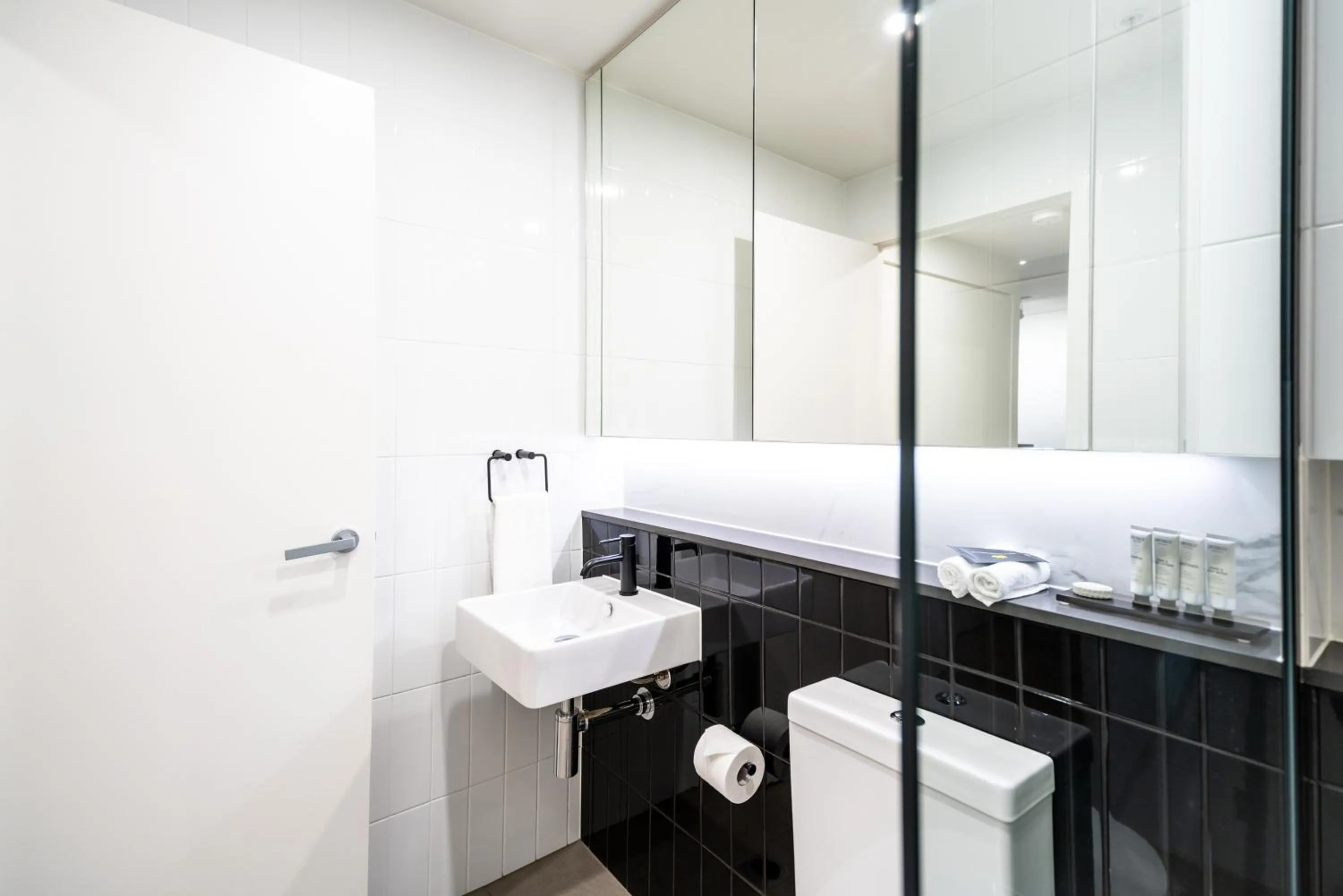 Bathroom in Opera Apartments South Brisbane