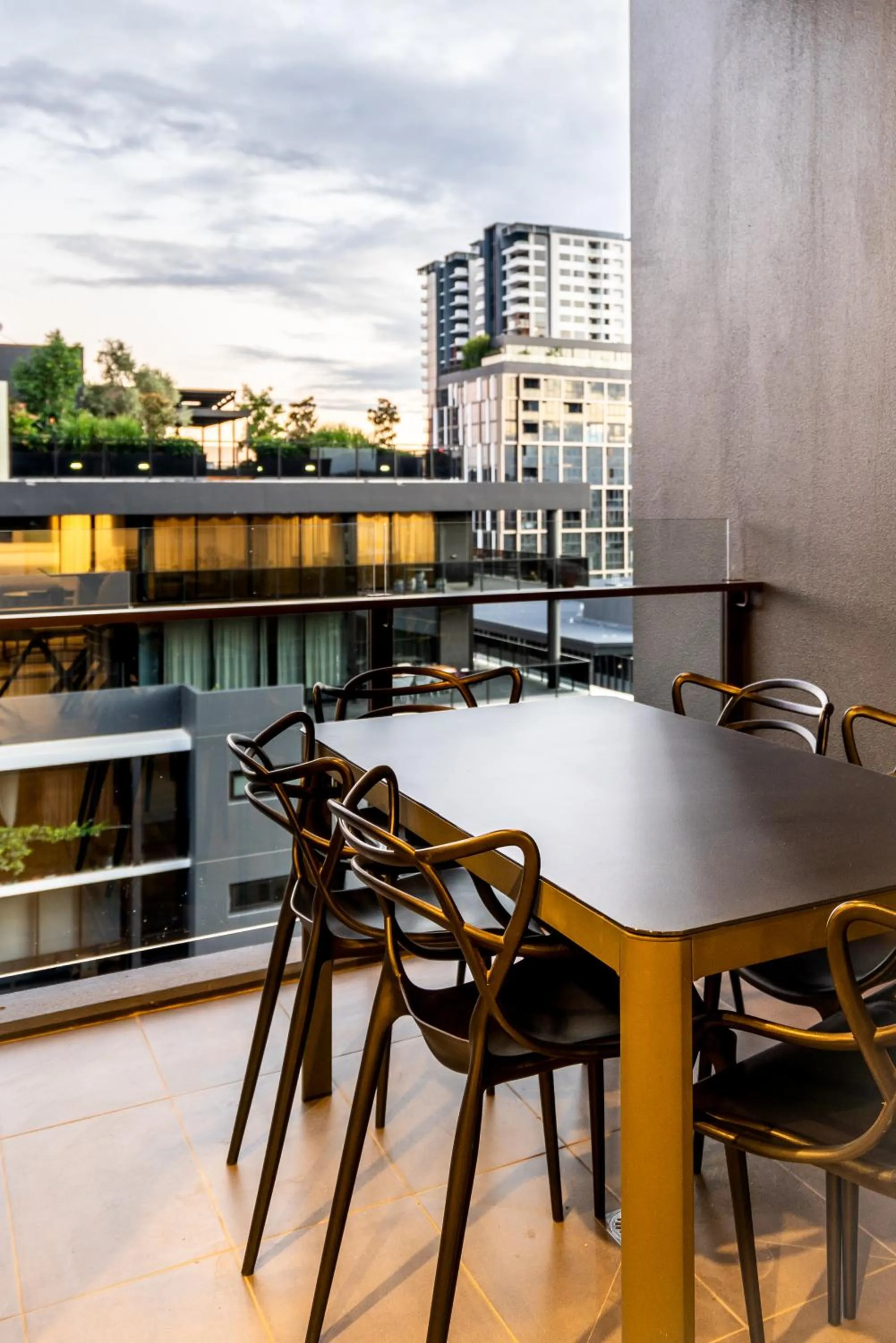 Patio in Opera Apartments South Brisbane