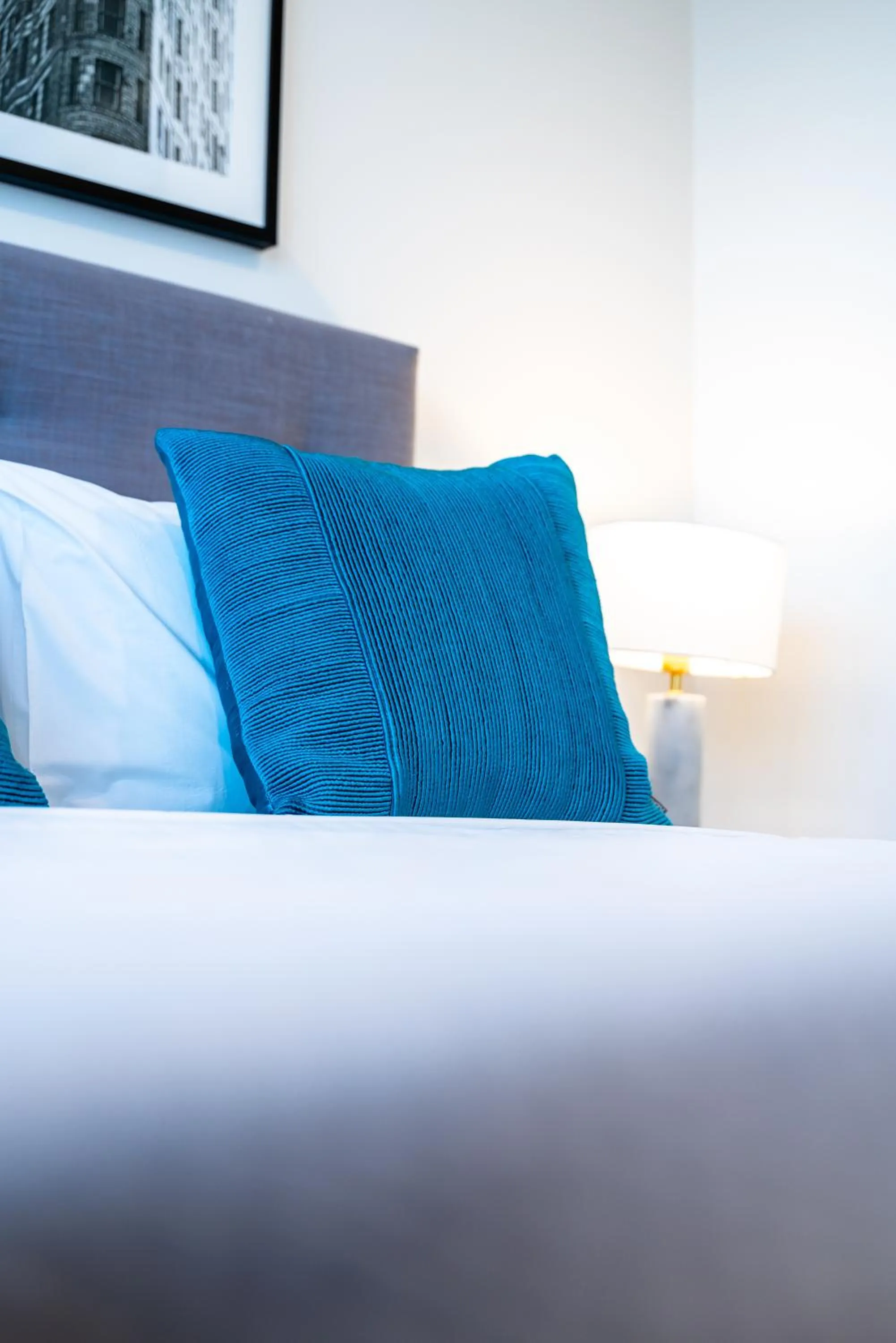 Bedroom, Bed in Opera Apartments South Brisbane