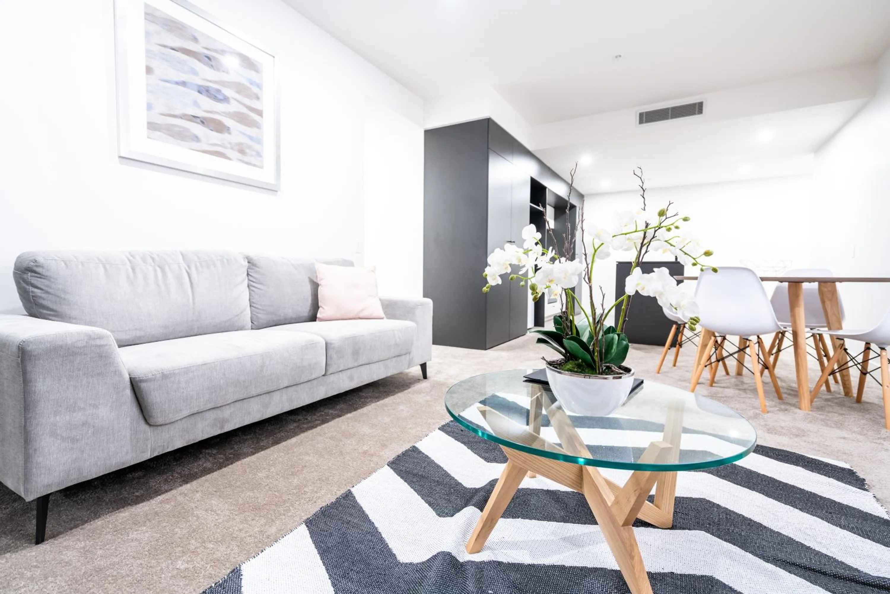 Library in Opera Apartments South Brisbane