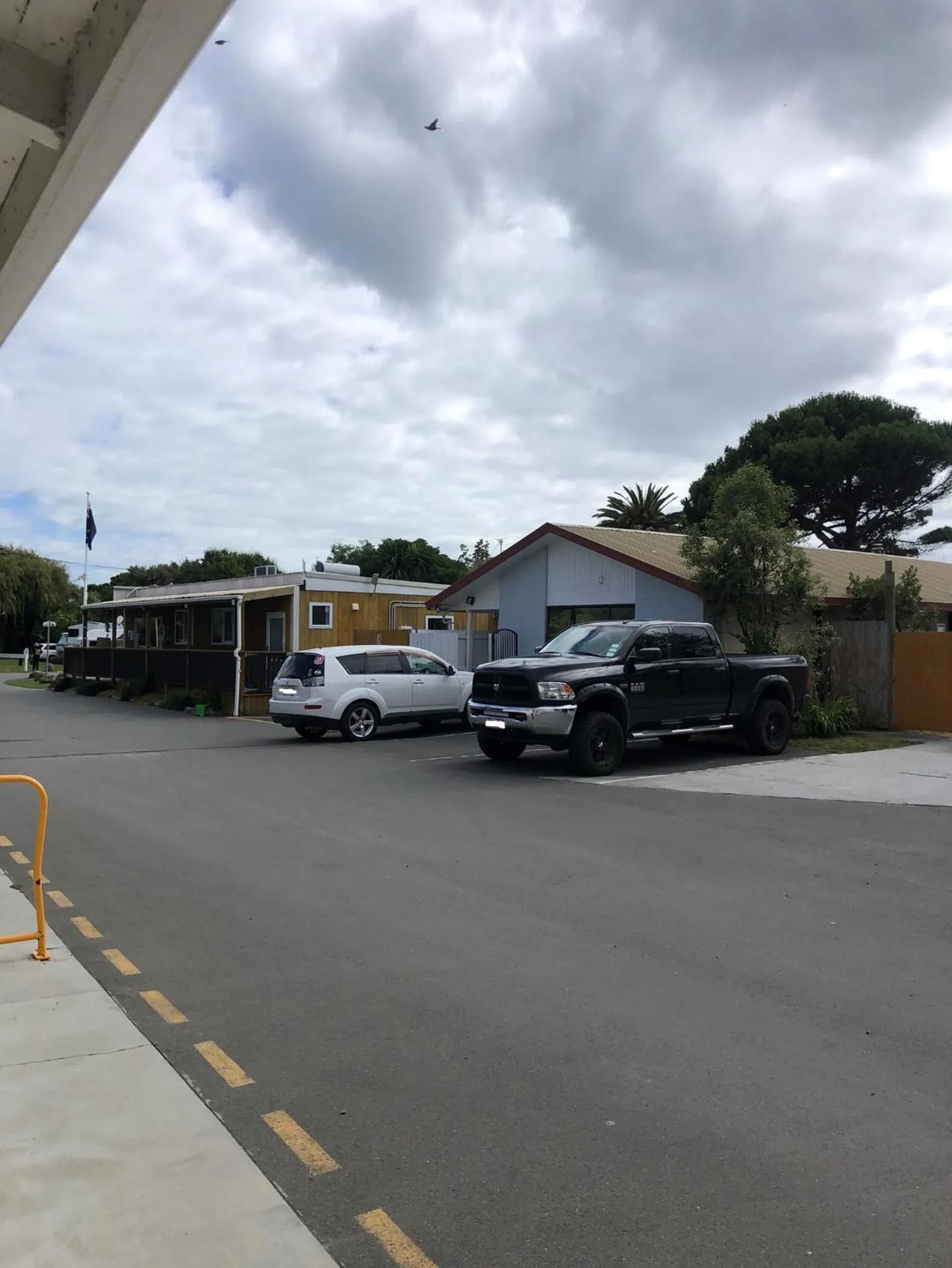 Property building in South Brighton Holiday Park