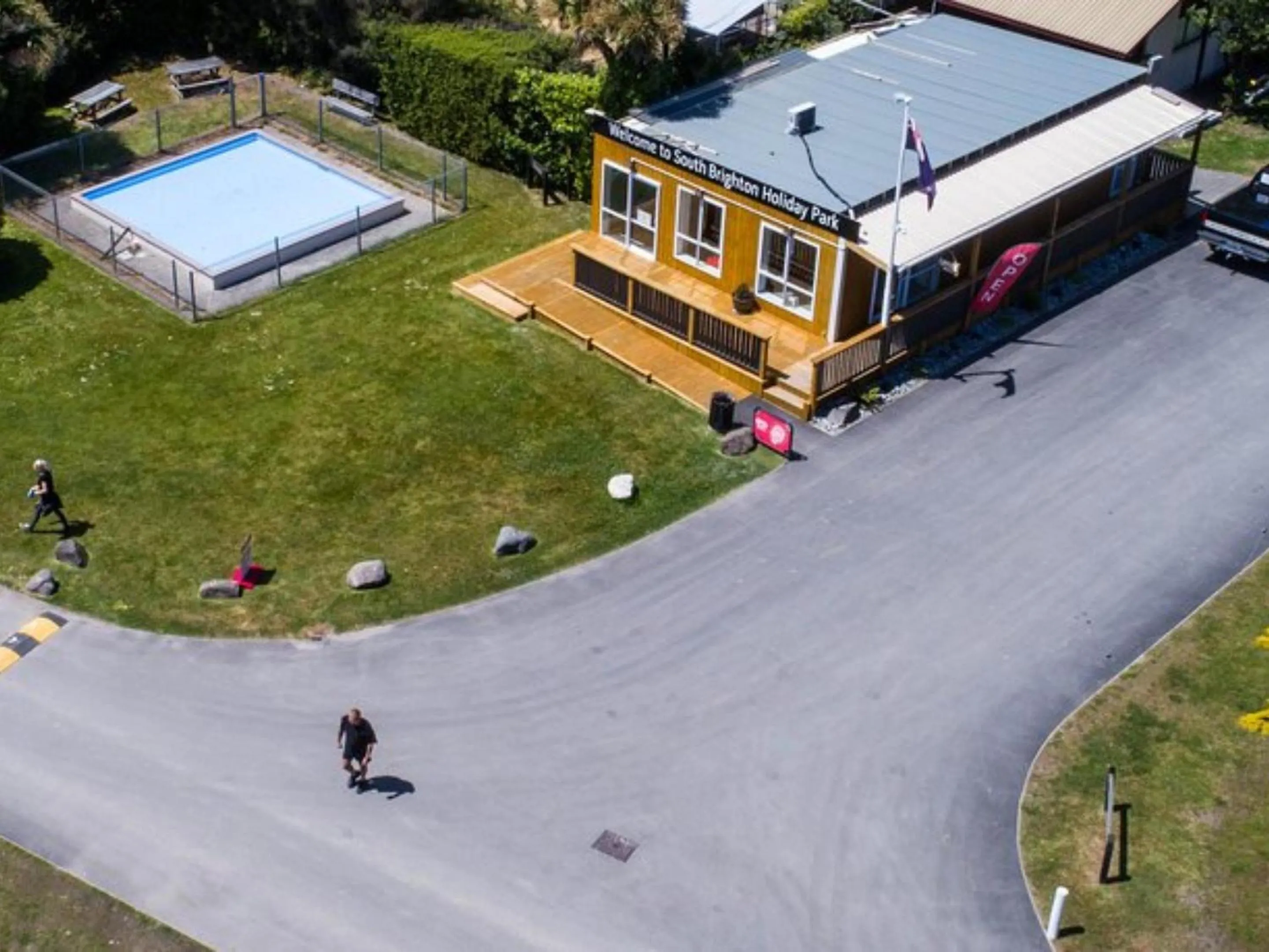 Lobby or reception in South Brighton Holiday Park