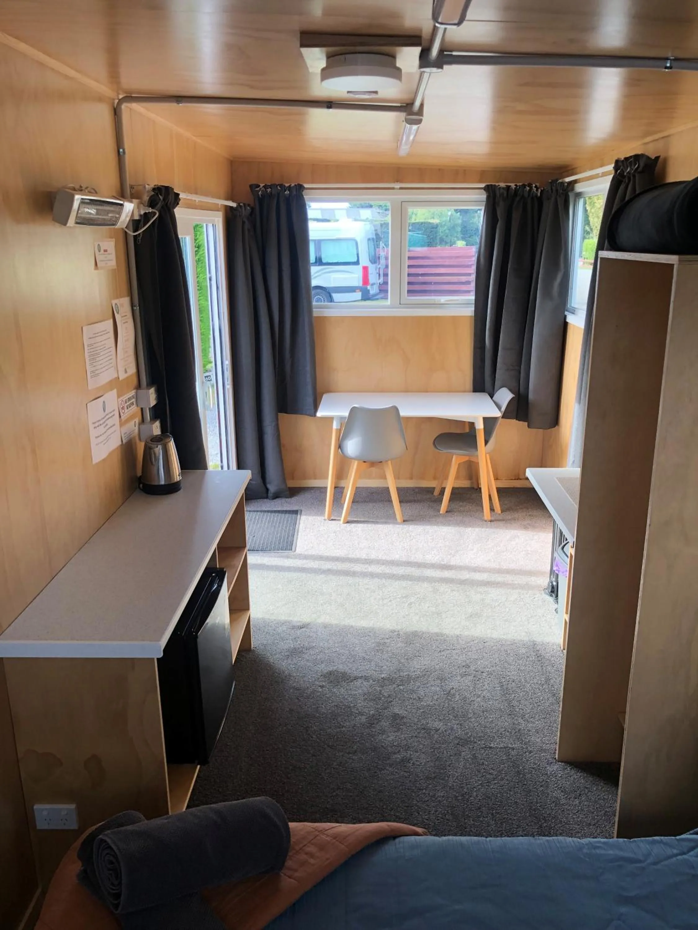 Bed in South Brighton Holiday Park