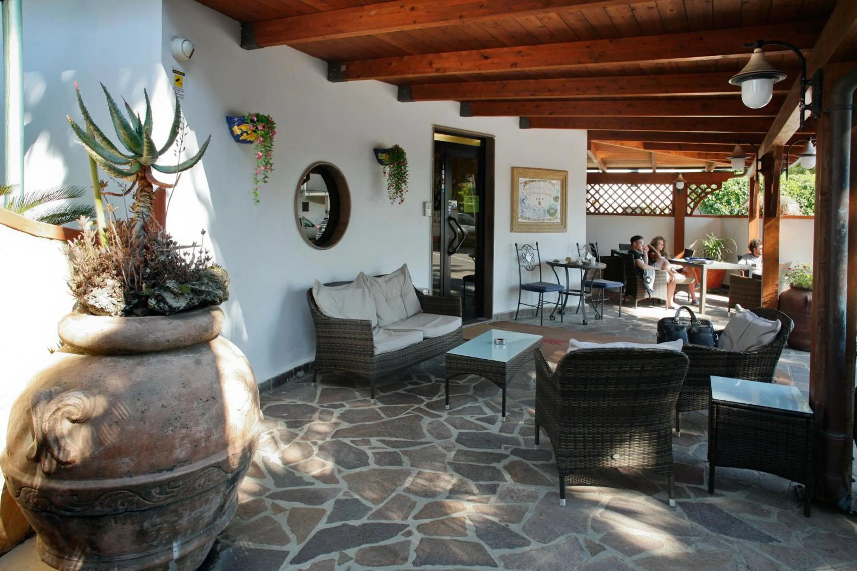 Seating area in Hotel B&B Marina