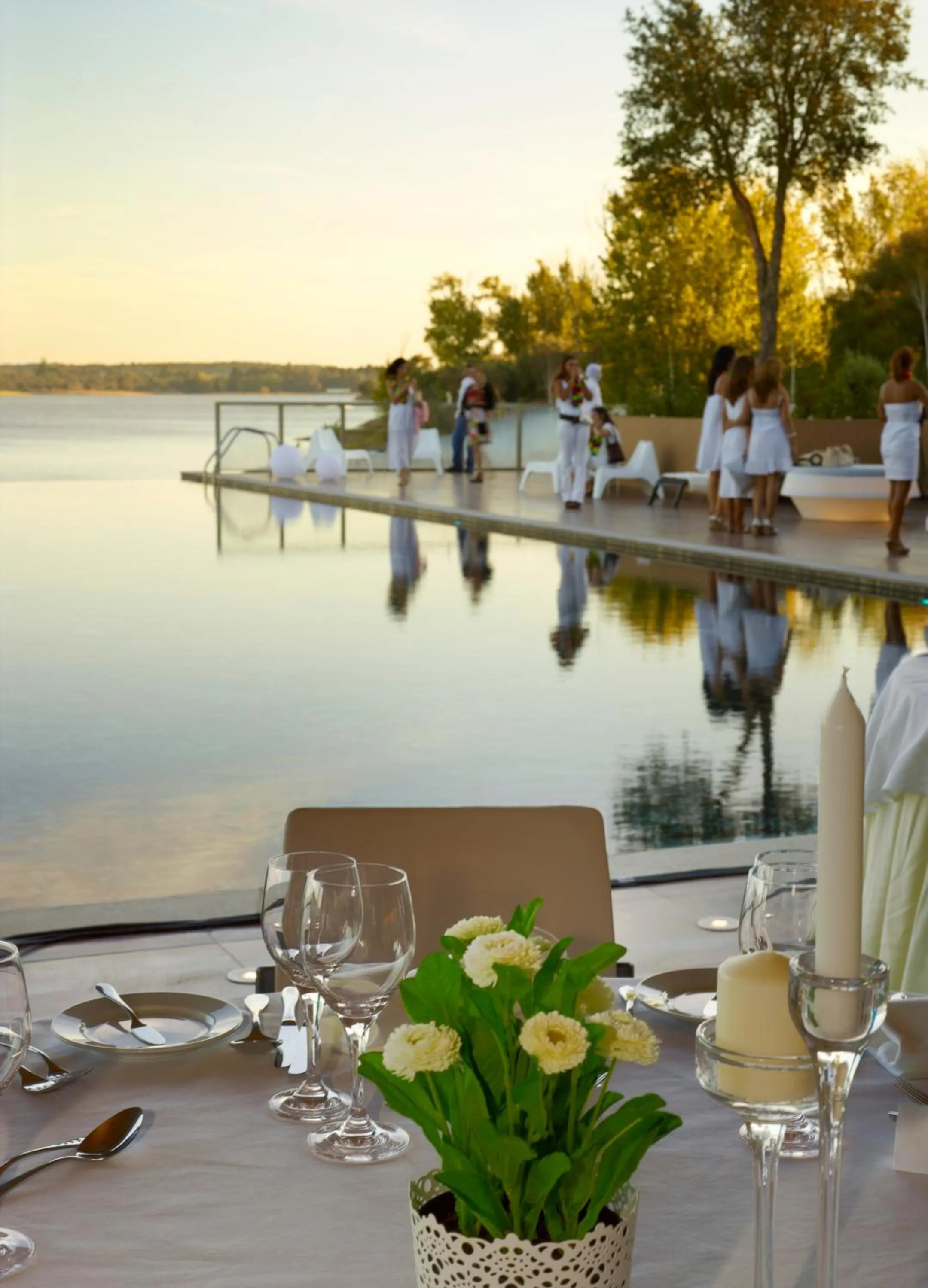 Swimming pool in AP Lago Montargil - Conference & SPA