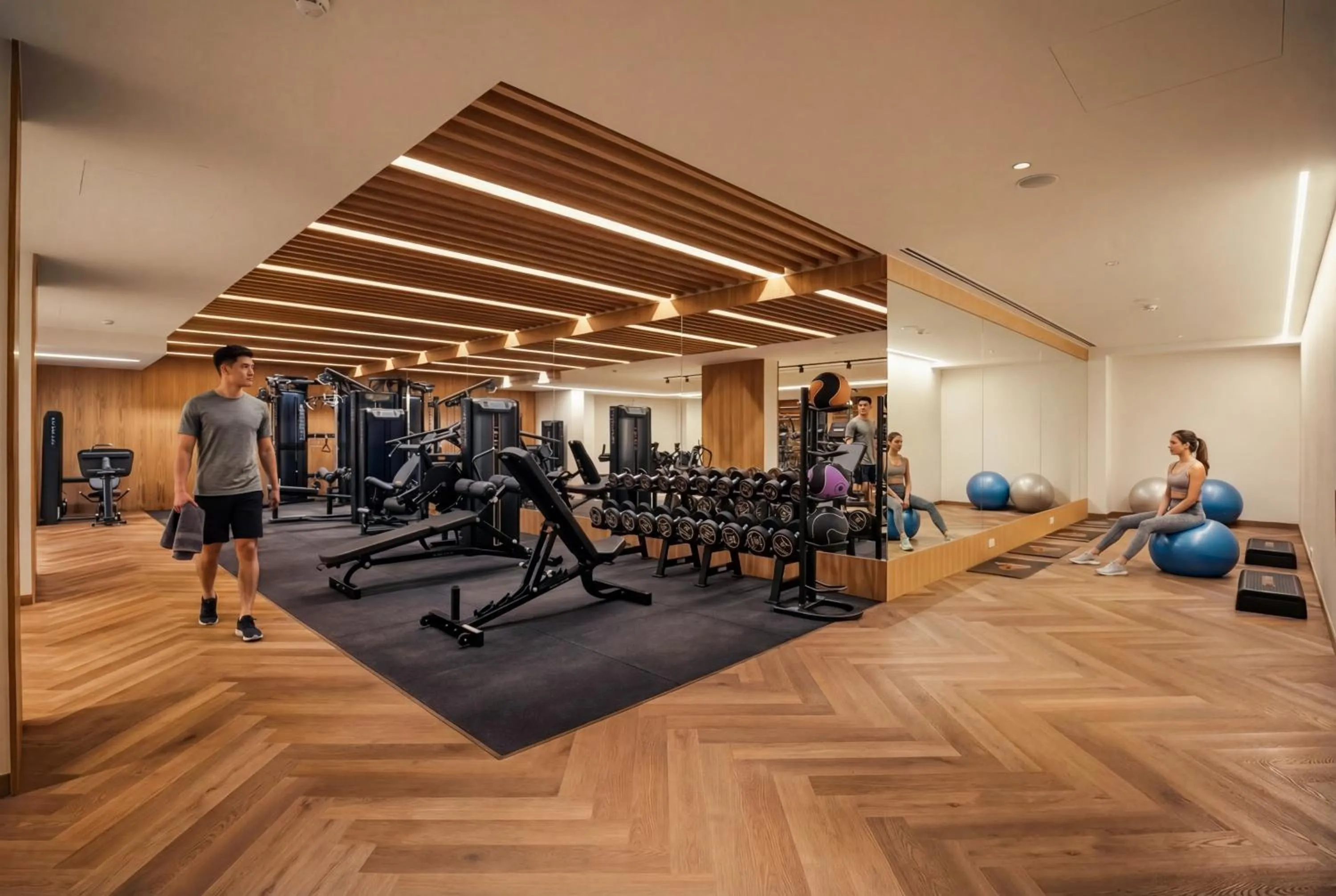 Fitness centre/facilities in AP Lago Montargil - Conference & SPA