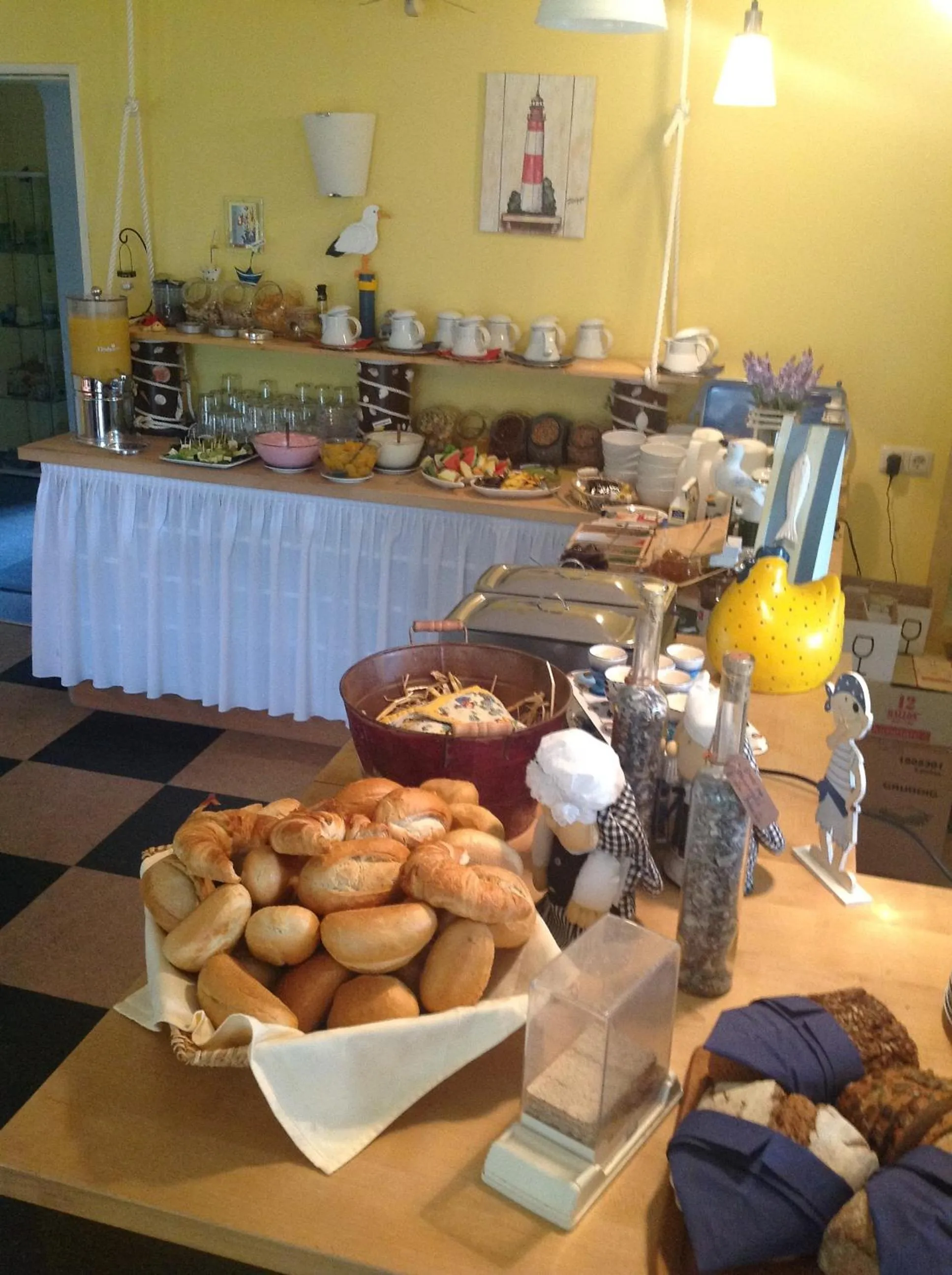 Buffet breakfast in Hotel am Wind