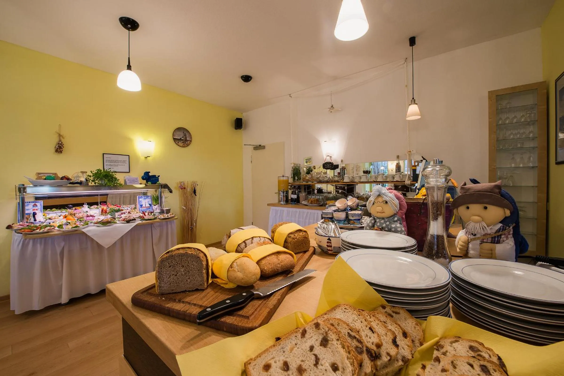 Buffet breakfast in Hotel am Wind