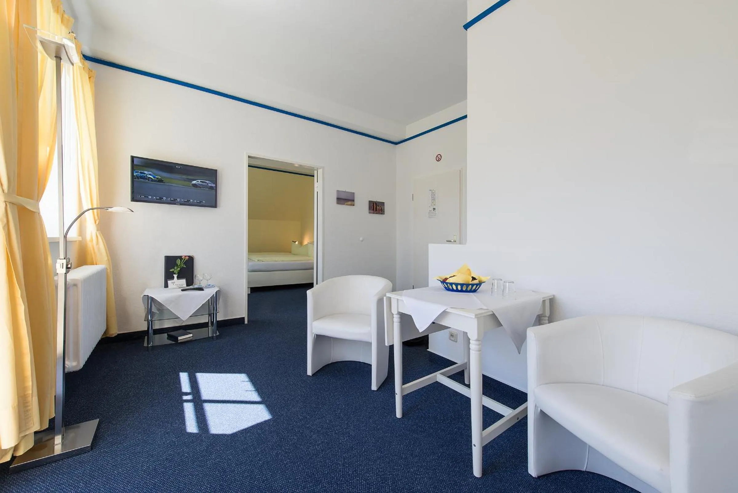 Photo of the whole room, Bed in Hotel am Wind