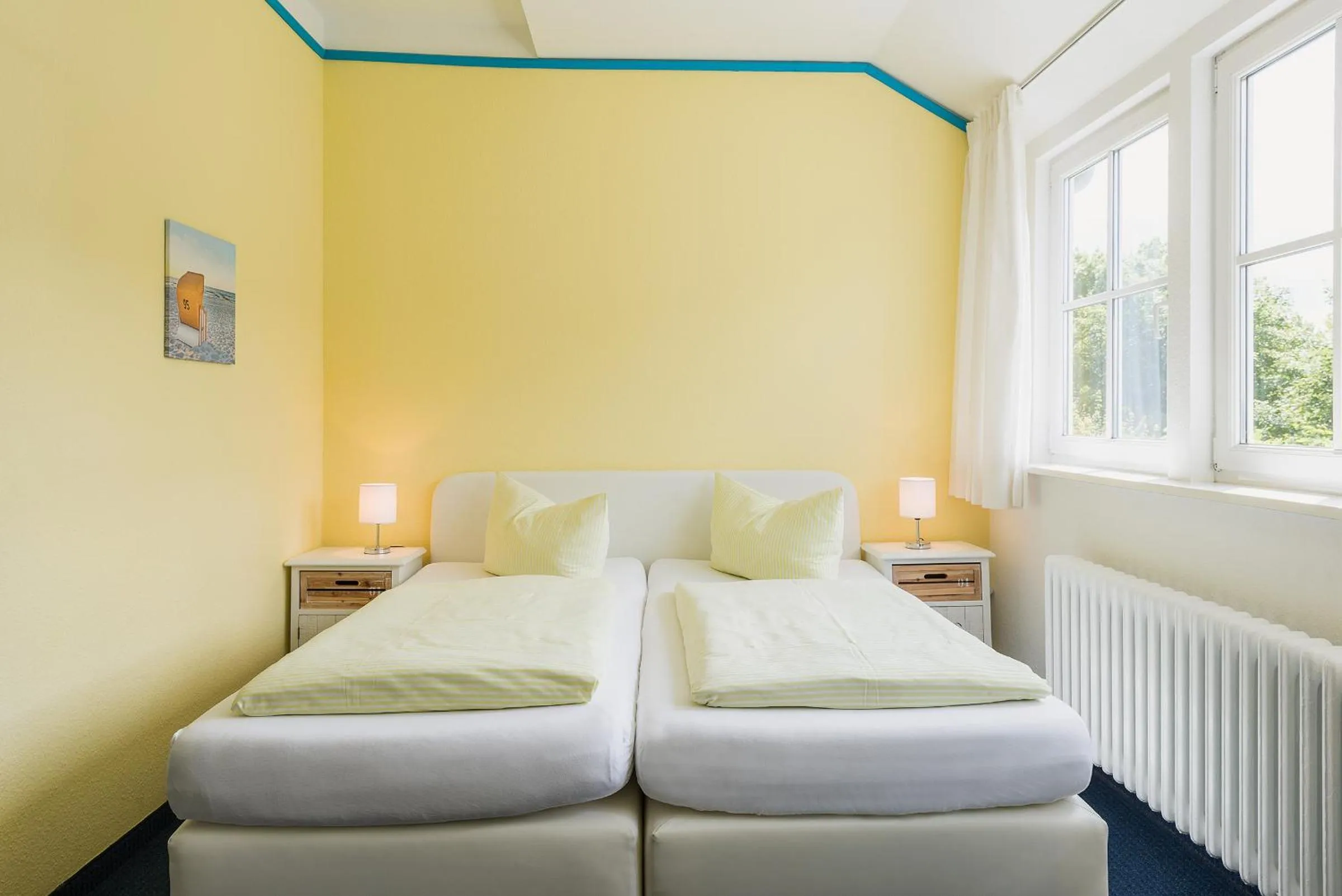 Photo of the whole room, Bed in Hotel am Wind