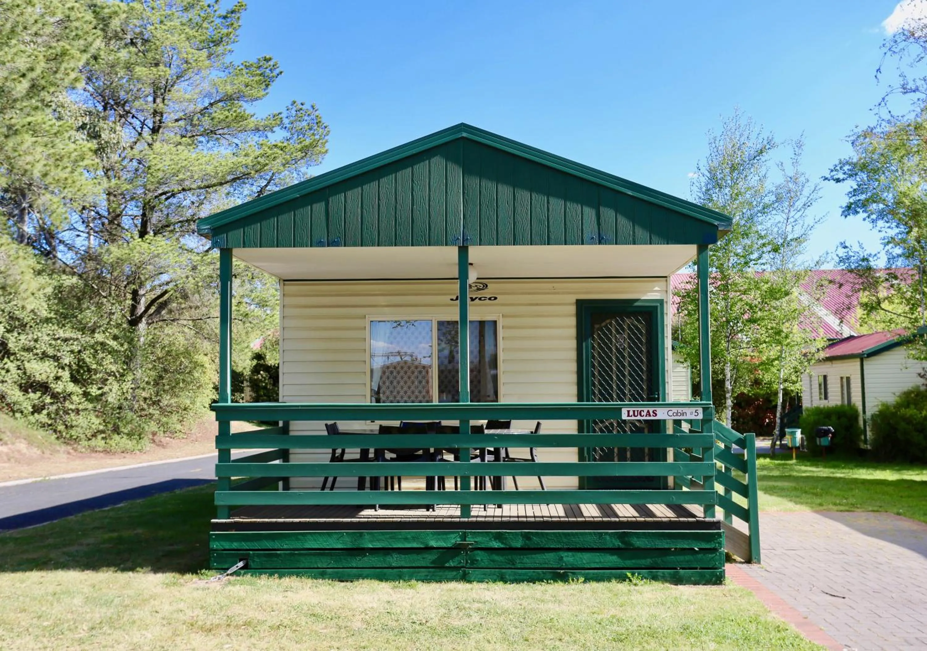 Property building in Jenolan Holiday Park Oberon