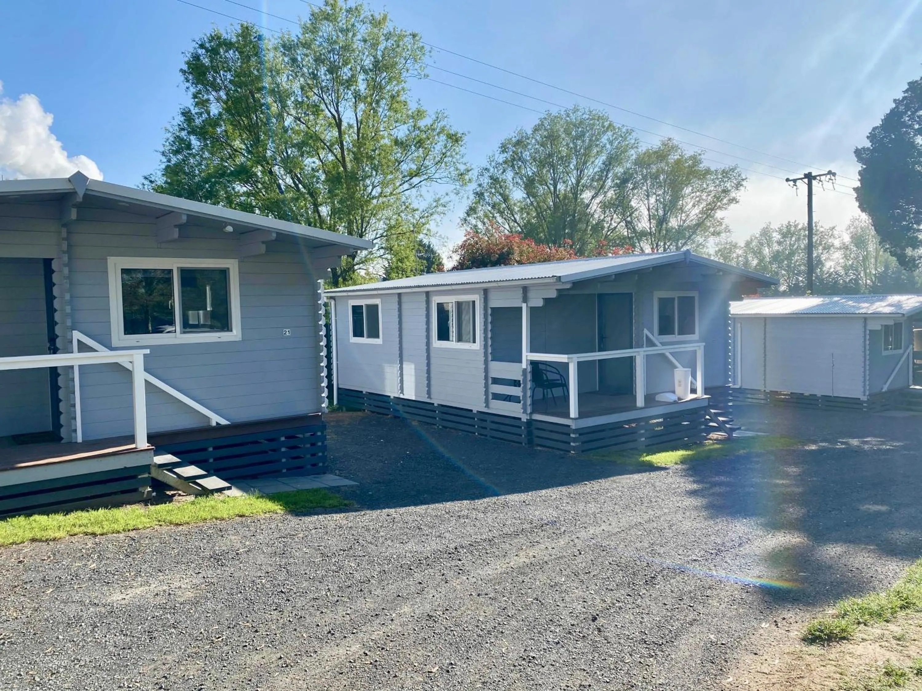 Balcony/Terrace in Jenolan Holiday Park Oberon