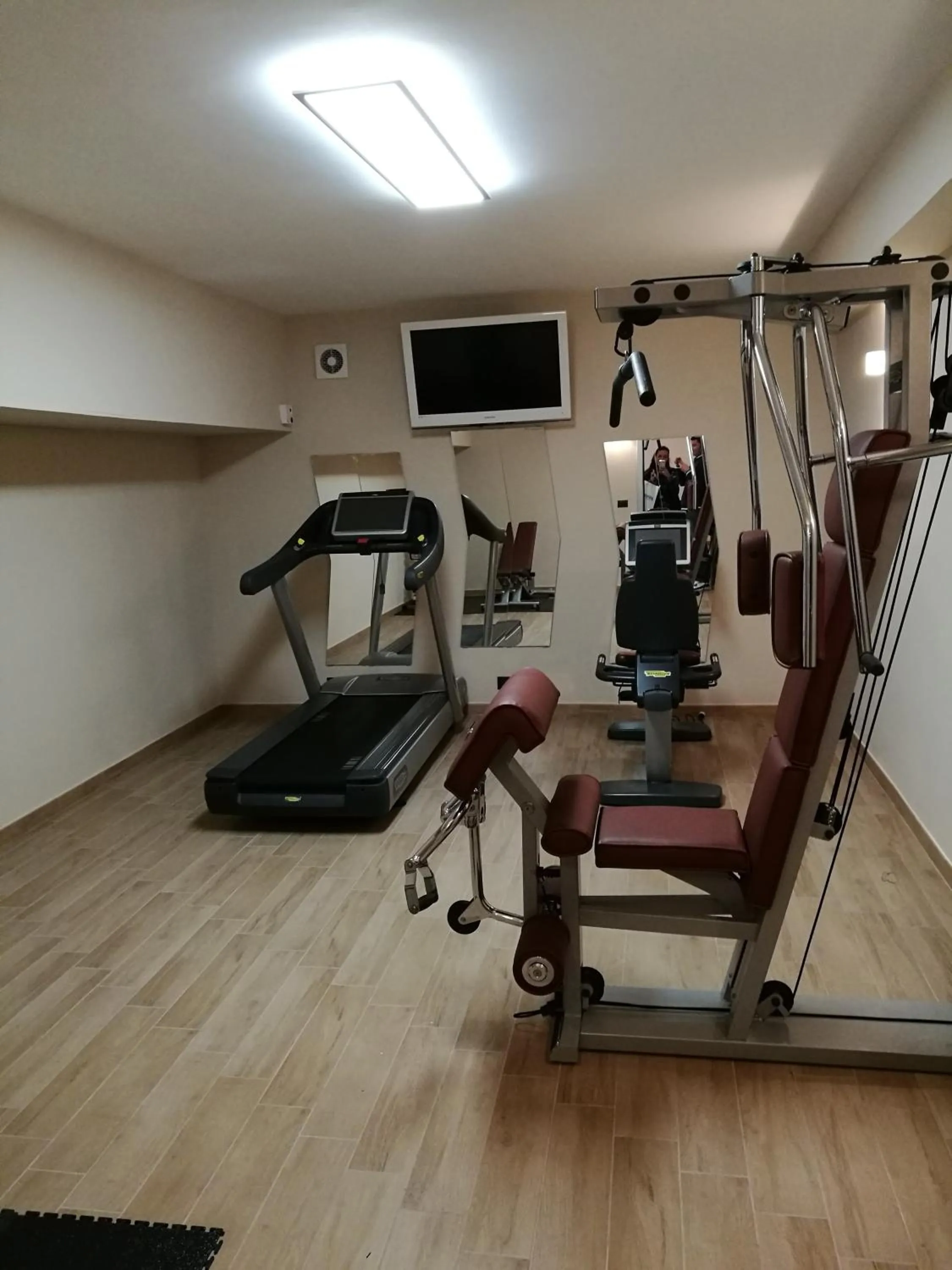 Fitness centre/facilities in Hotel Bruman