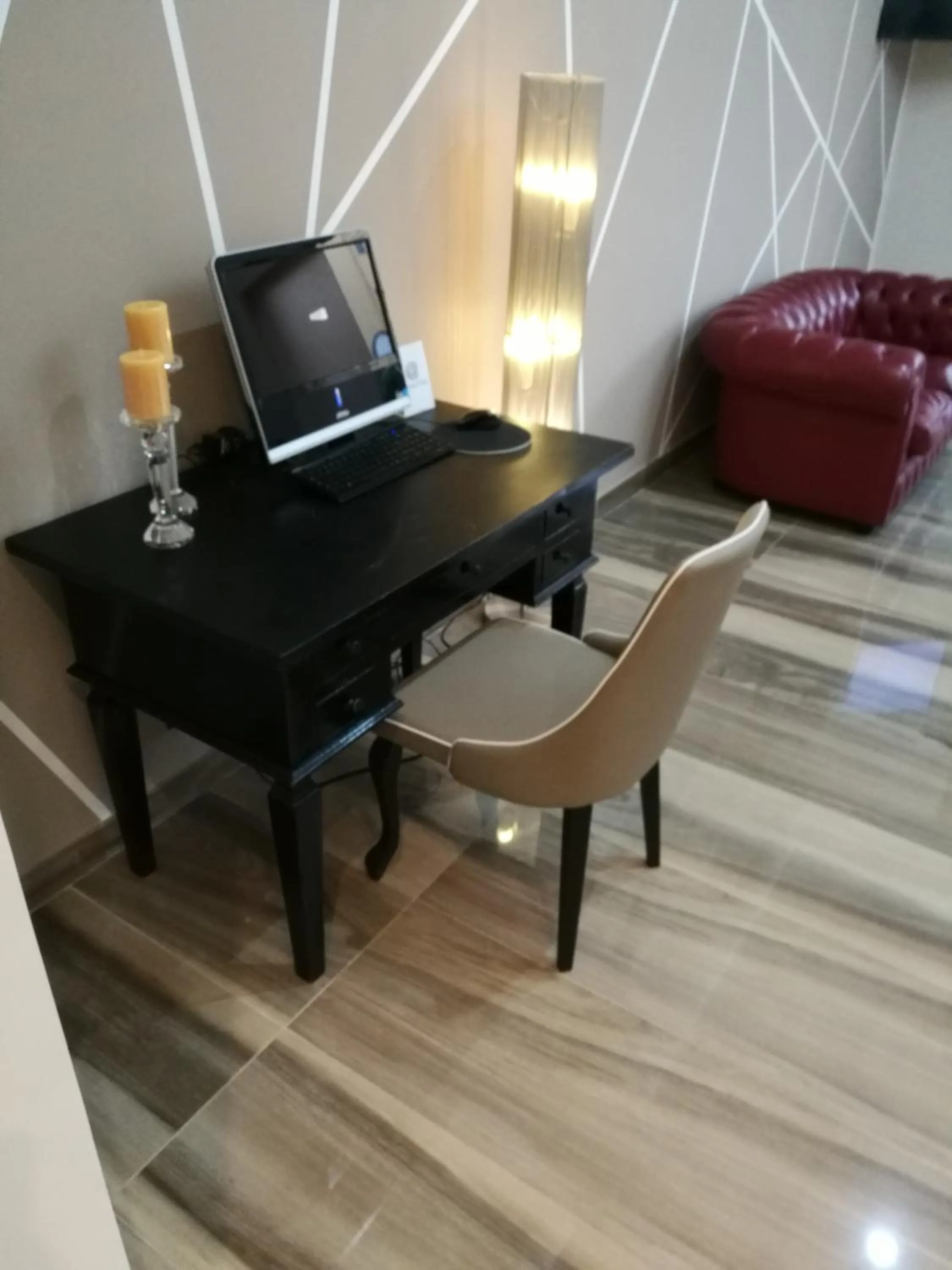 Lobby or reception in Hotel Bruman