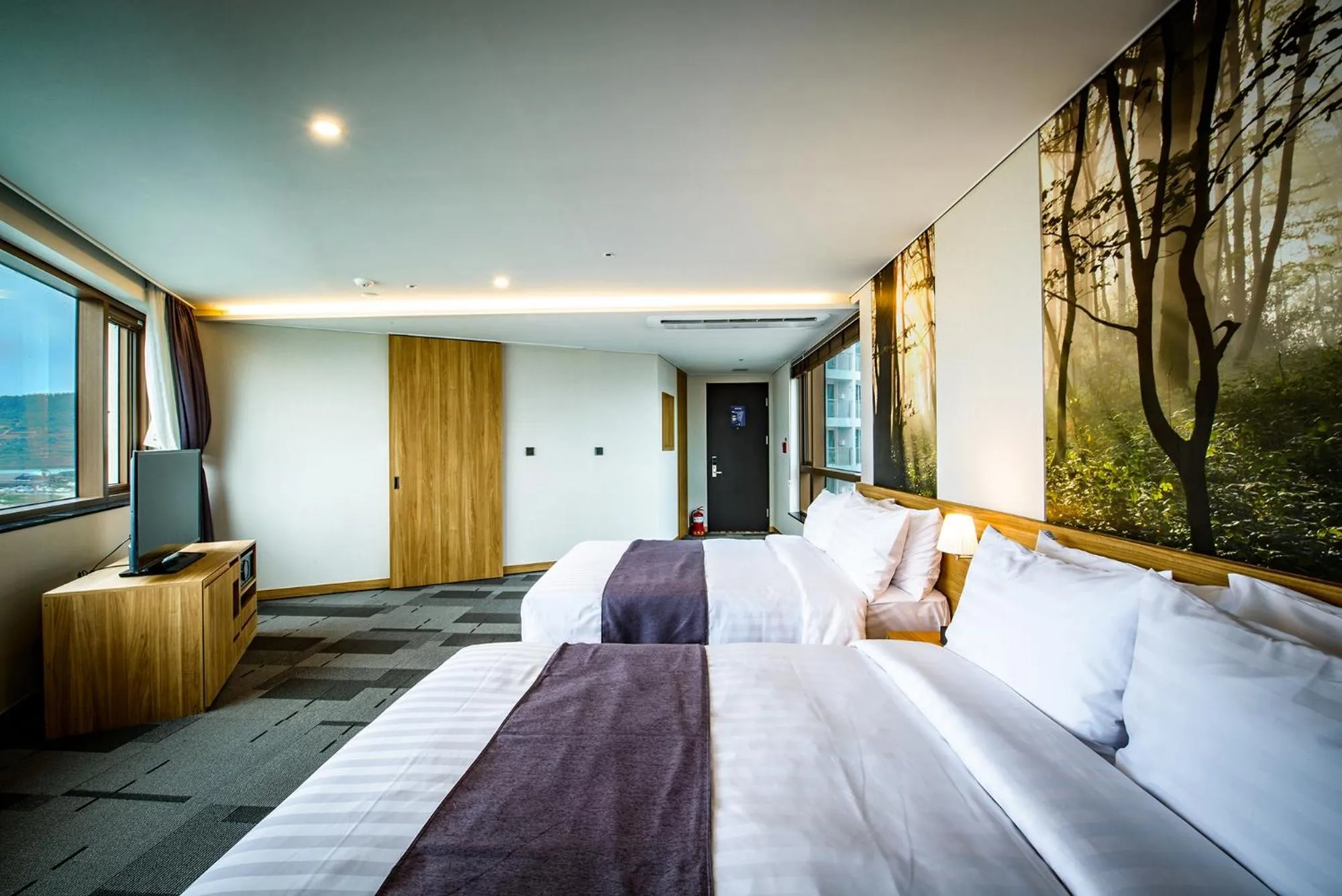 Bed in Utop Ubless Hotel Jeju