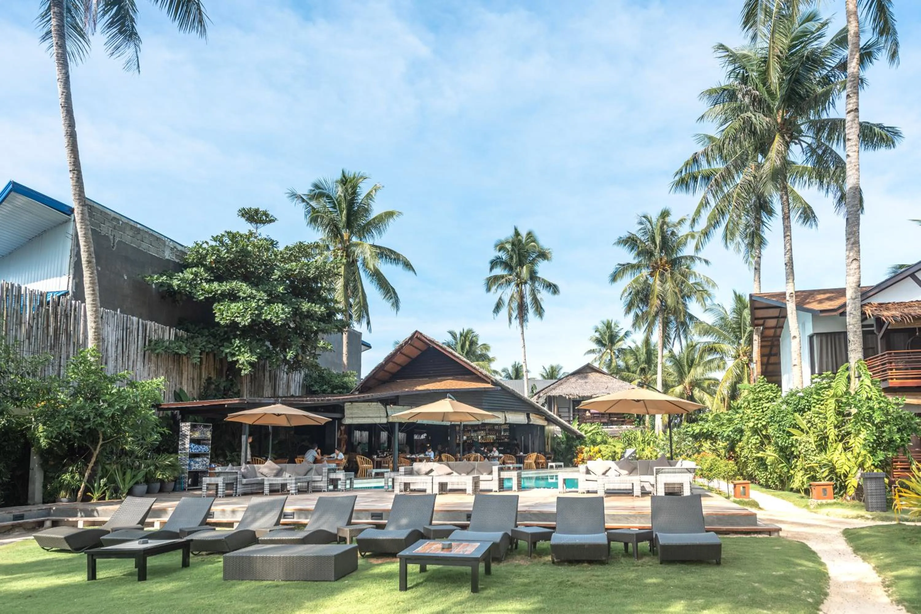 Beach in Siargao Island Villas