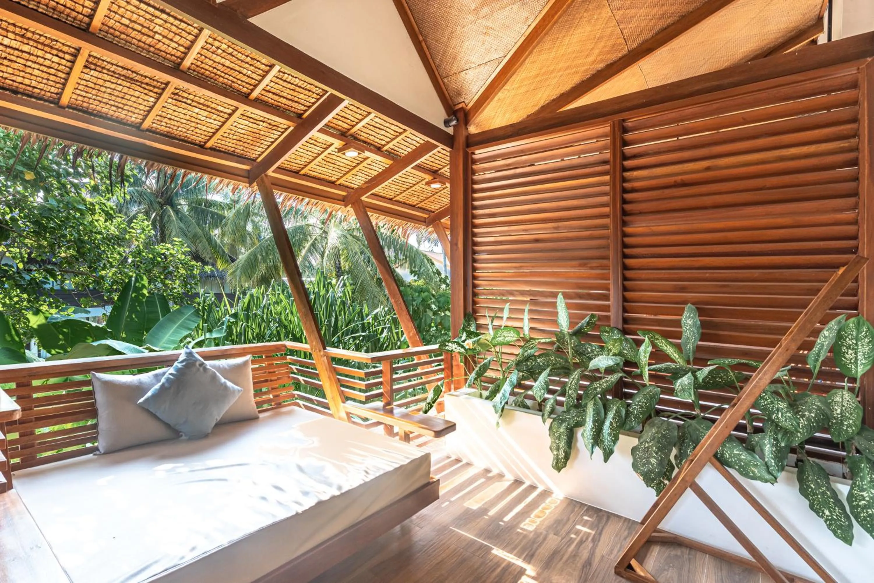 Garden in Siargao Island Villas