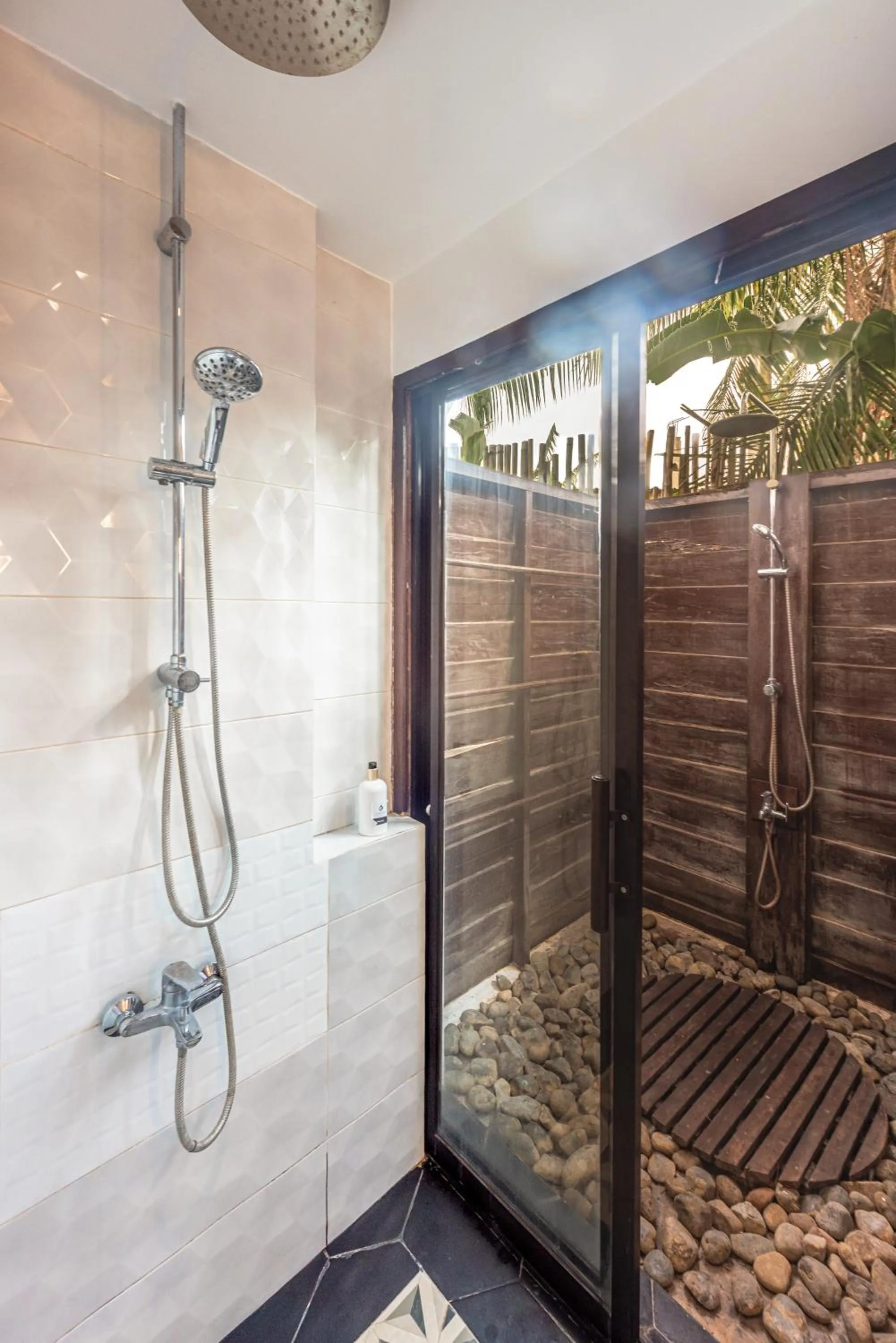 Shower in Siargao Island Villas