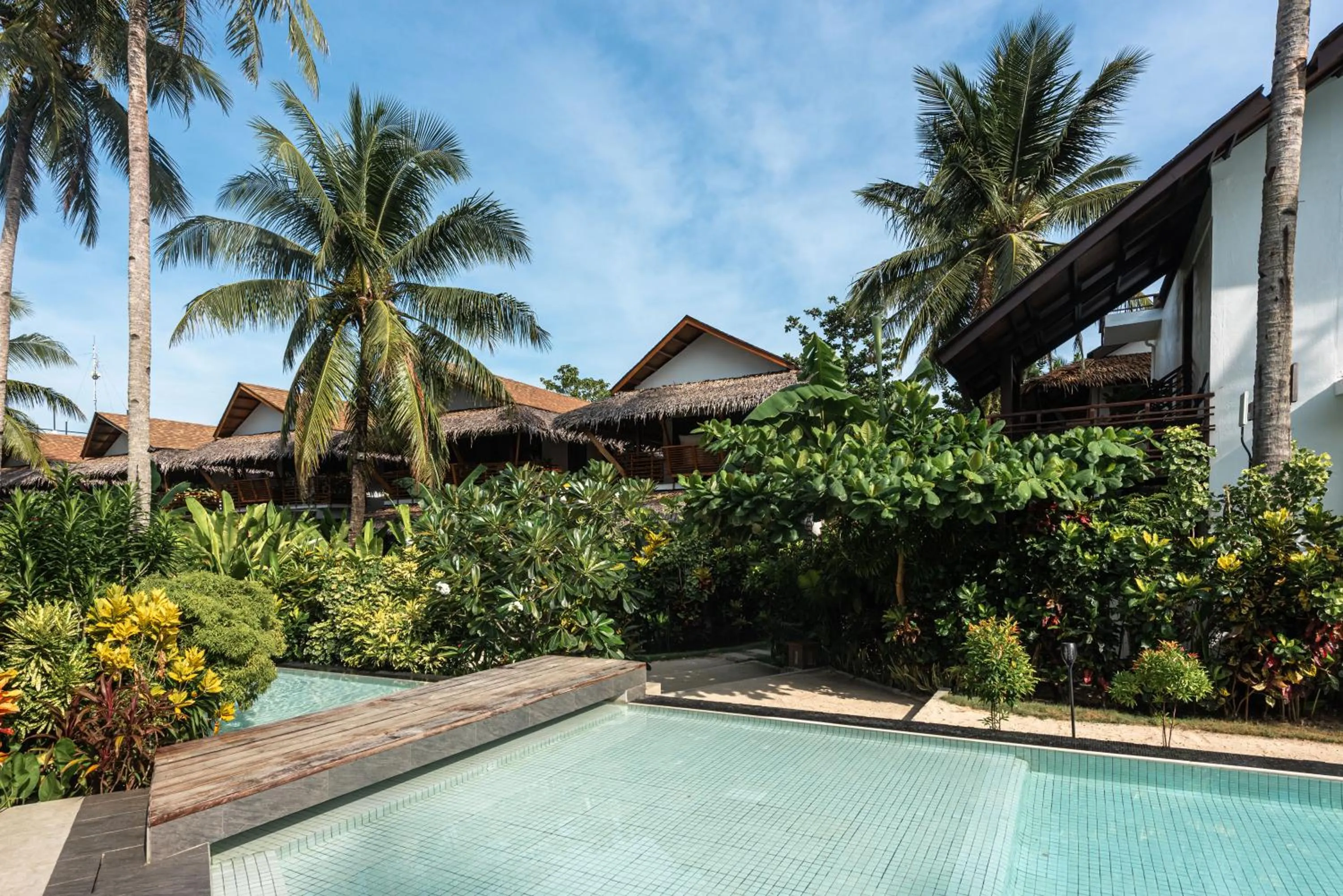Swimming pool in Siargao Island Villas