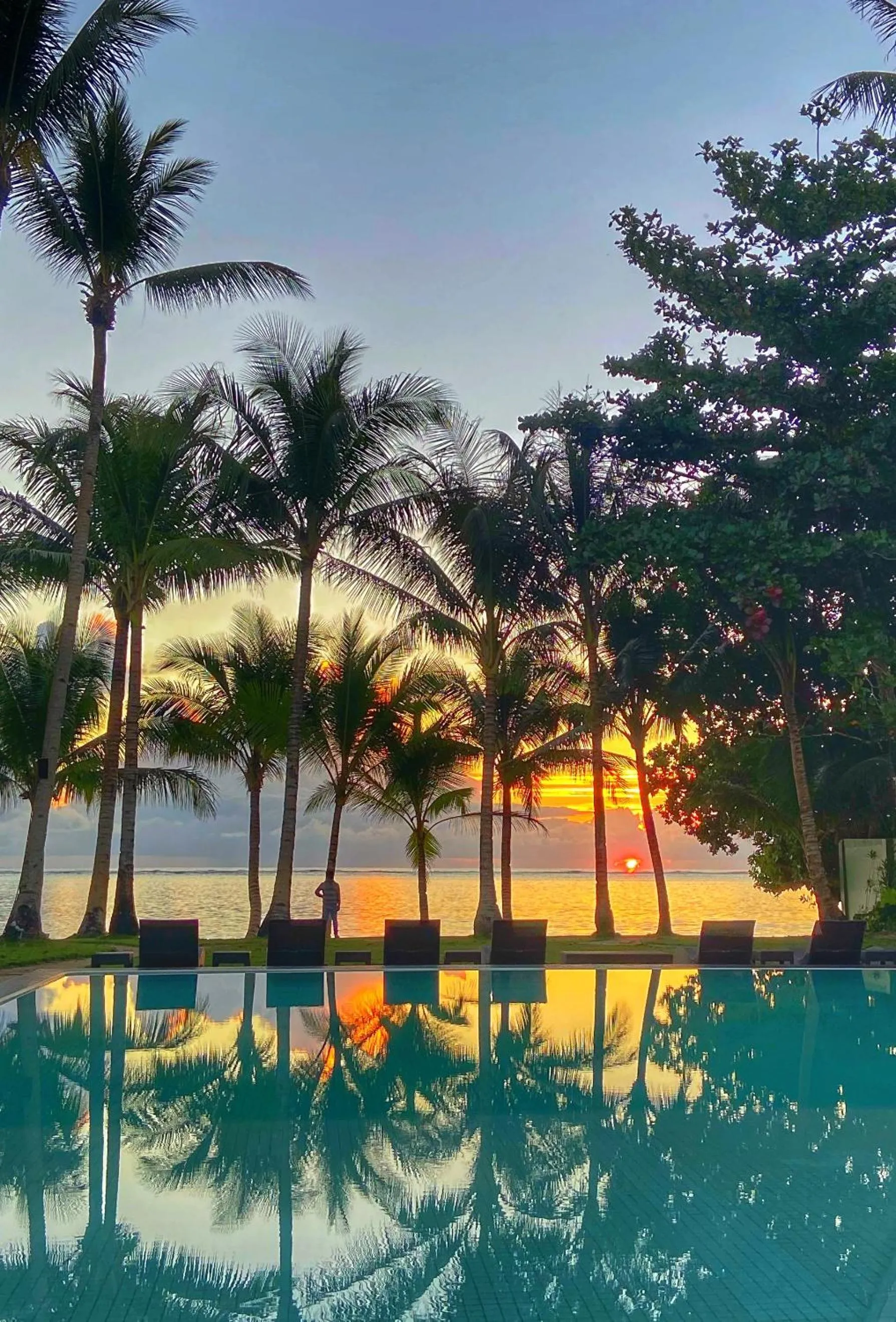 Swimming pool in Siargao Island Villas