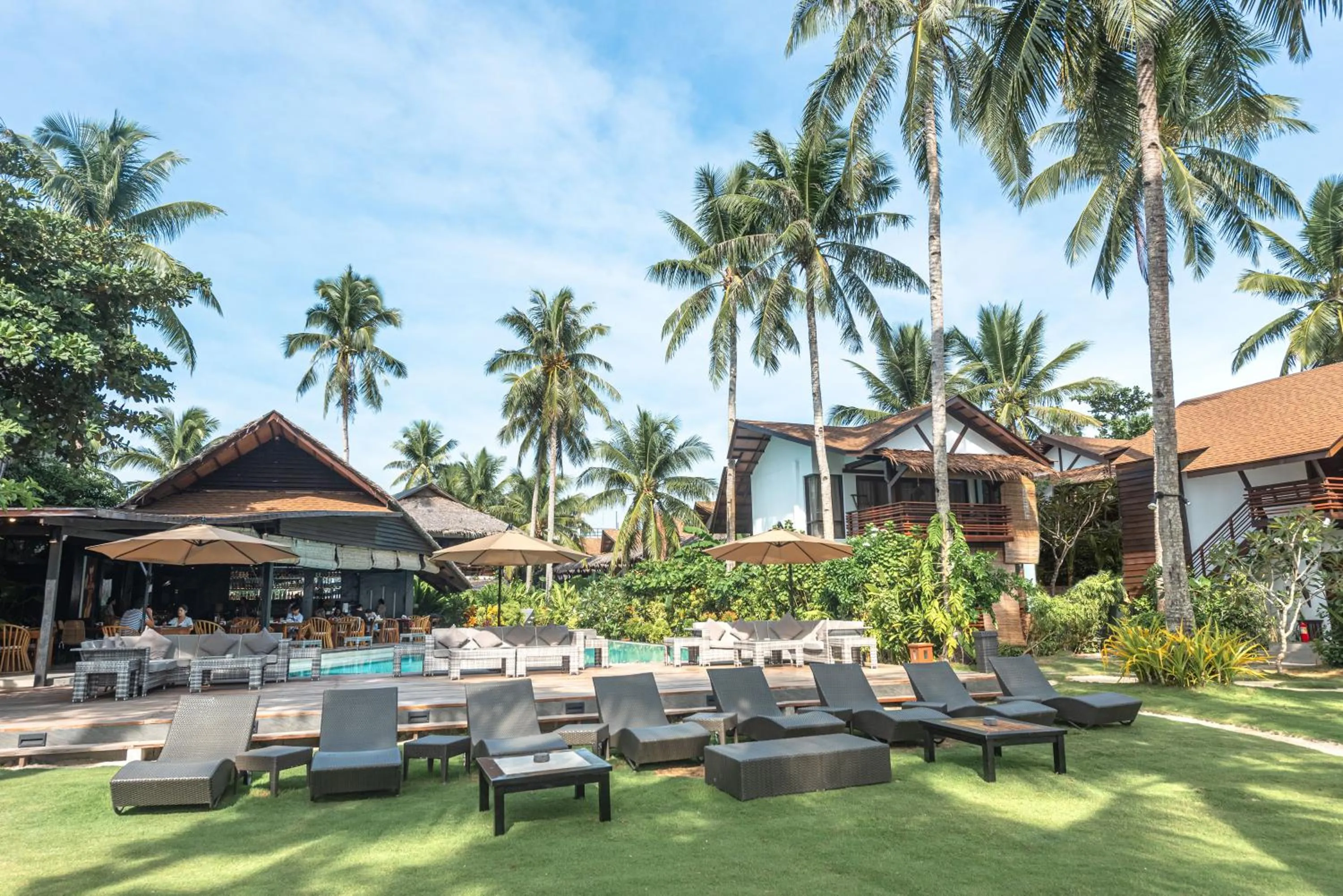 Swimming pool in Siargao Island Villas