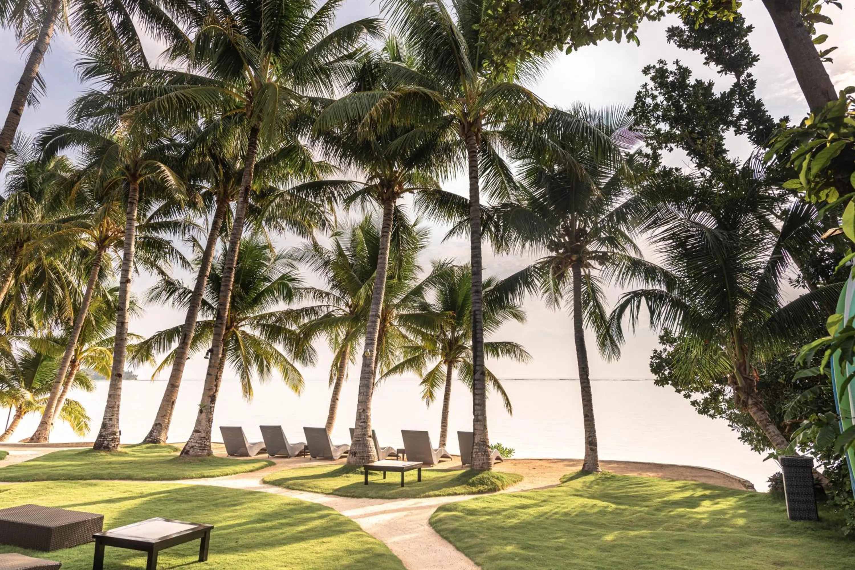 Beach in Siargao Island Villas
