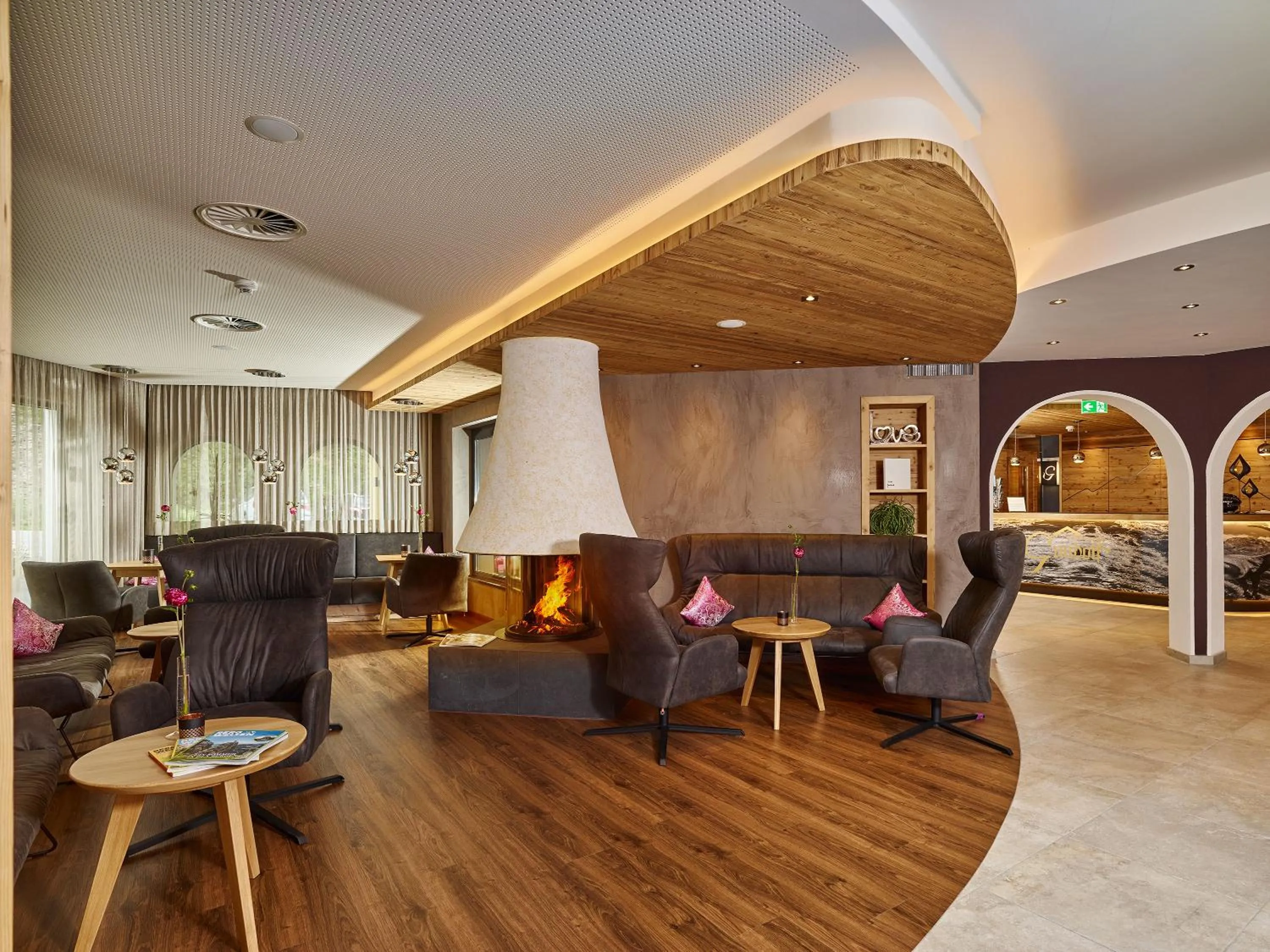 Lounge or bar in Hotel Gundolf