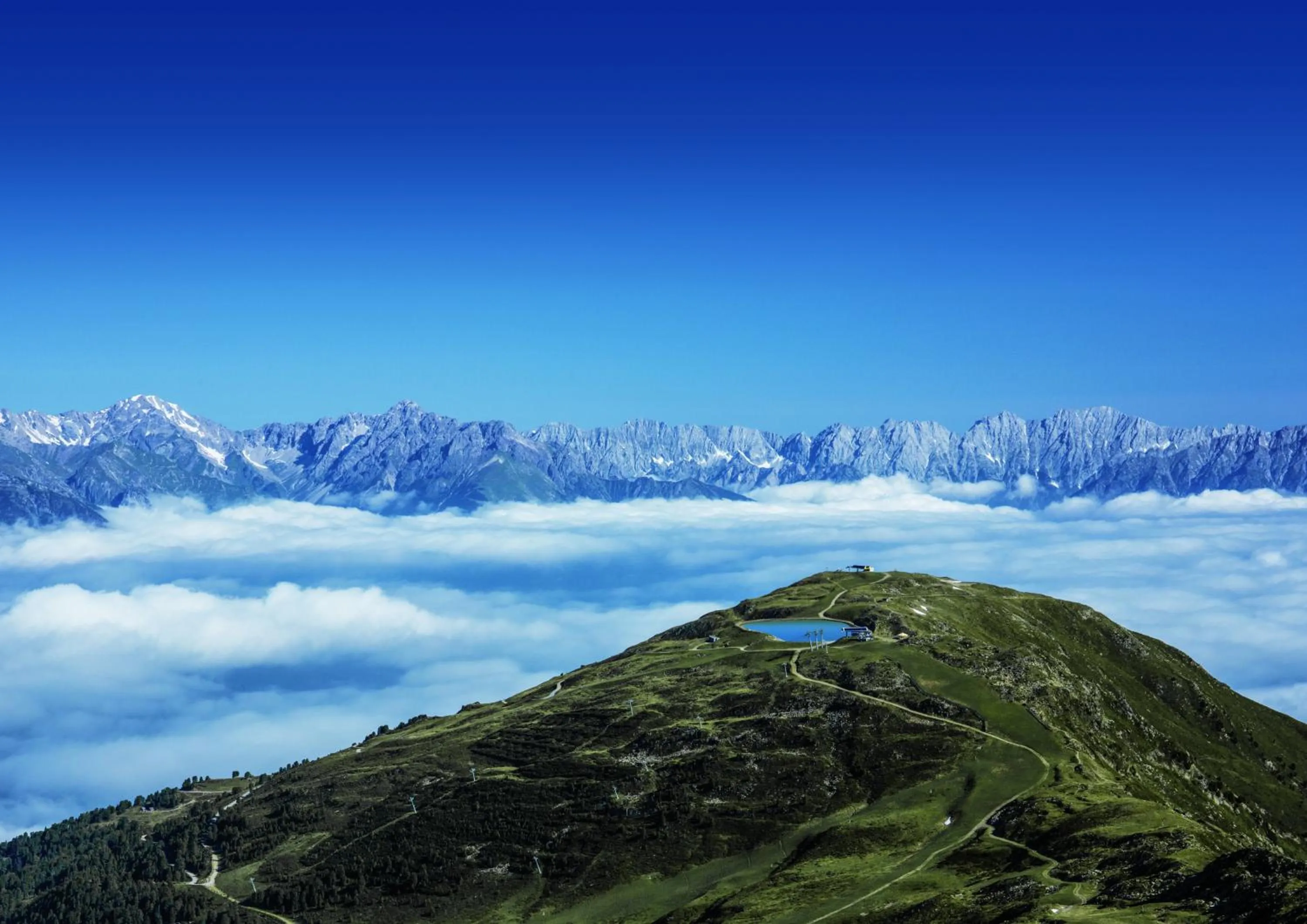 Natural landscape in Hotel Gundolf