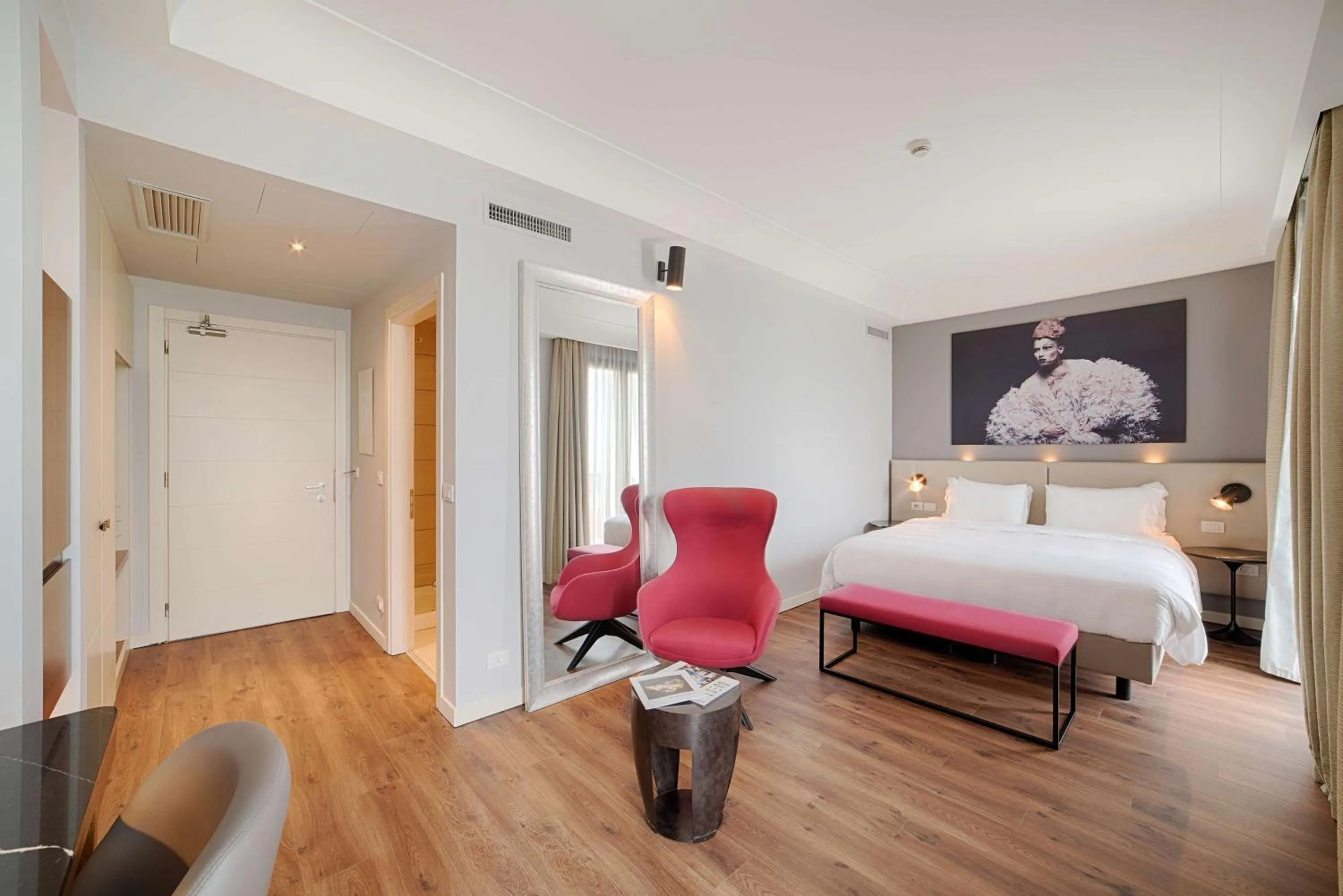 Photo of the whole room, Bed in Radisson Blu Hotel Milan