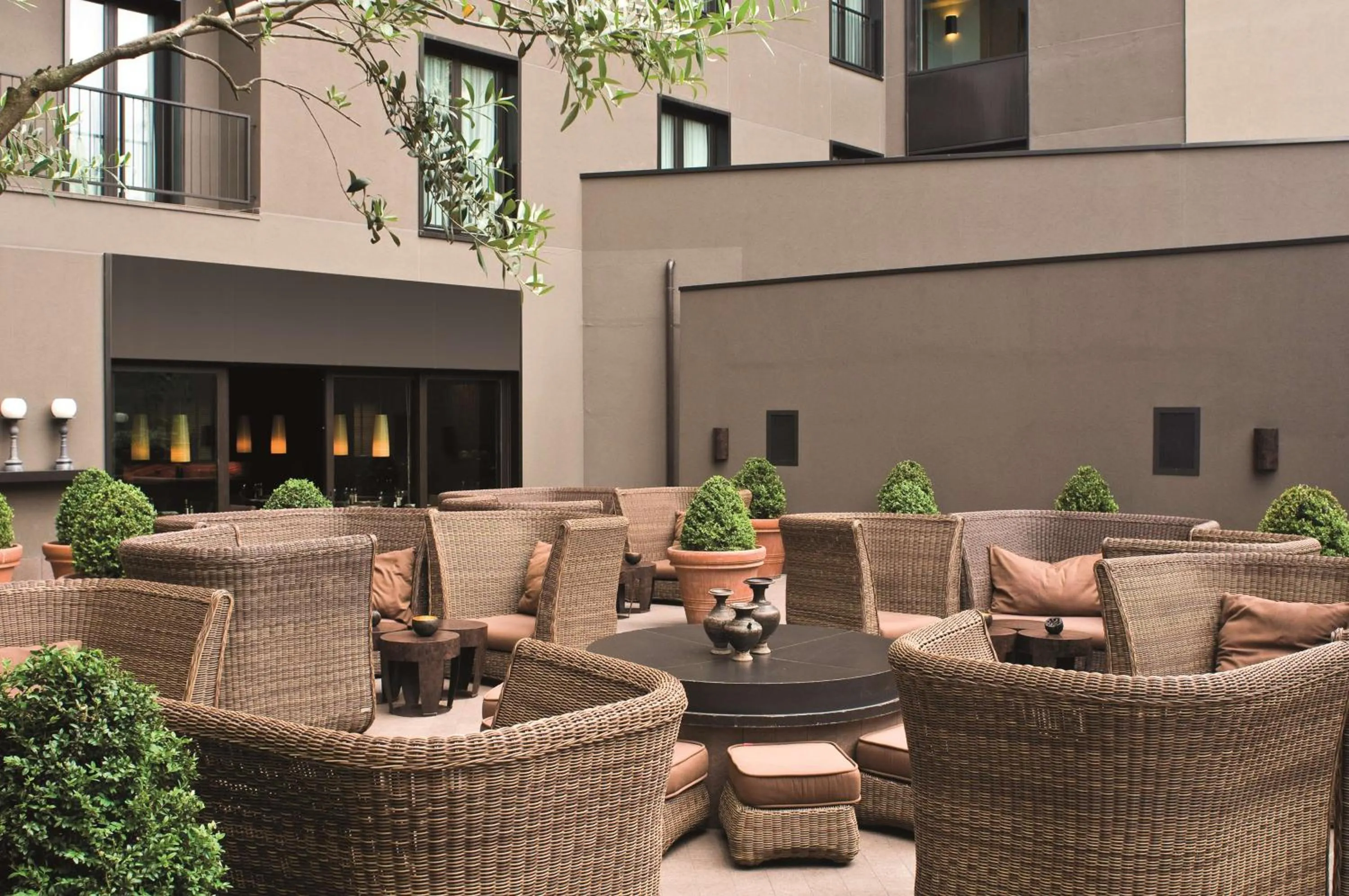 Property building in Radisson Blu Hotel Milan