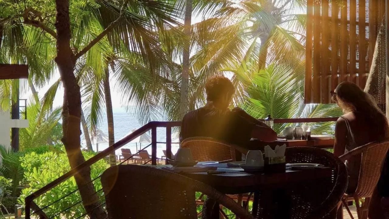 Restaurant/places to eat in Lankavatara Ocean Retreat & Spa