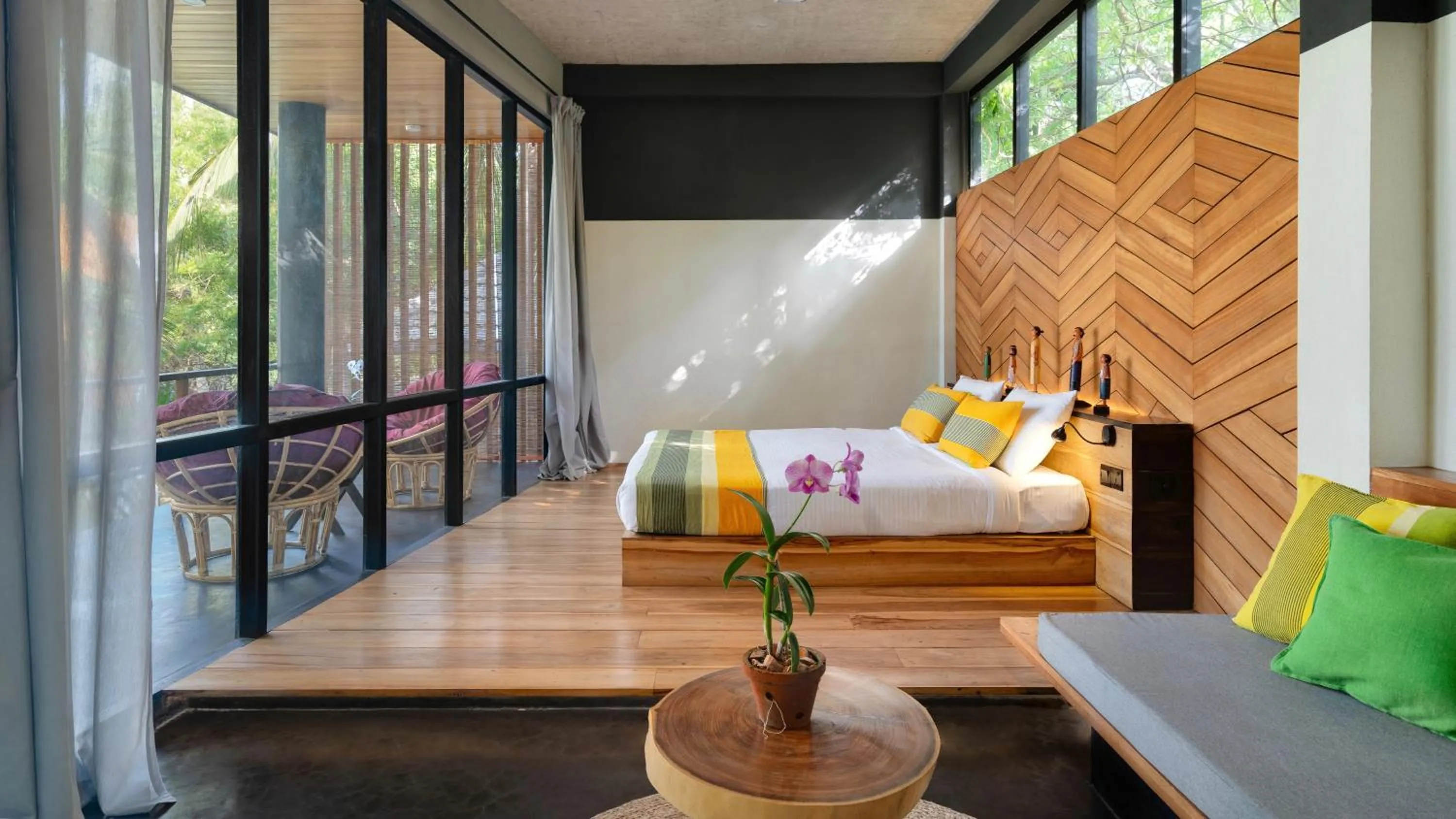 Photo of the whole room, Bed in Lankavatara Ocean Retreat & Spa