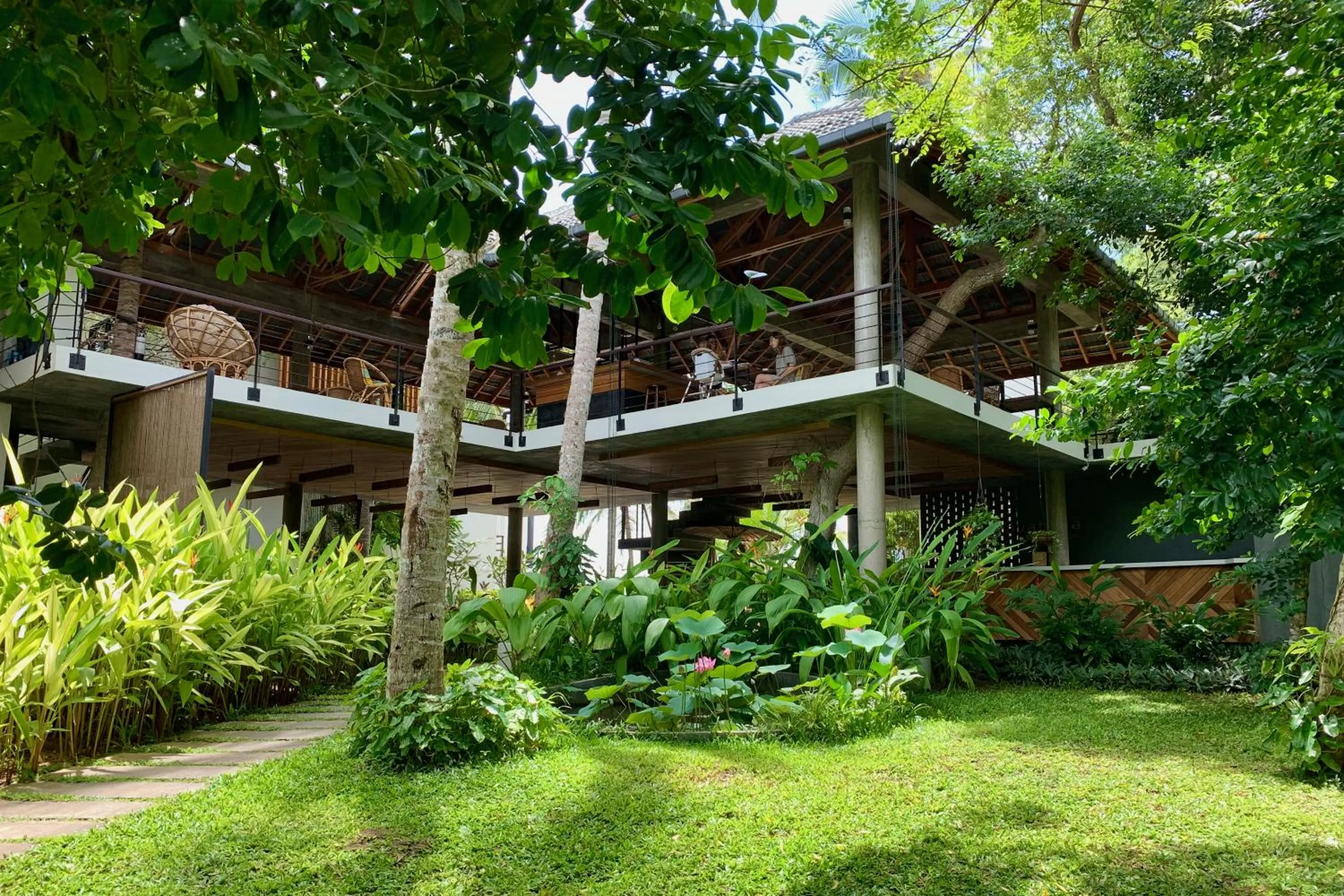 Restaurant/places to eat in Lankavatara Ocean Retreat & Spa