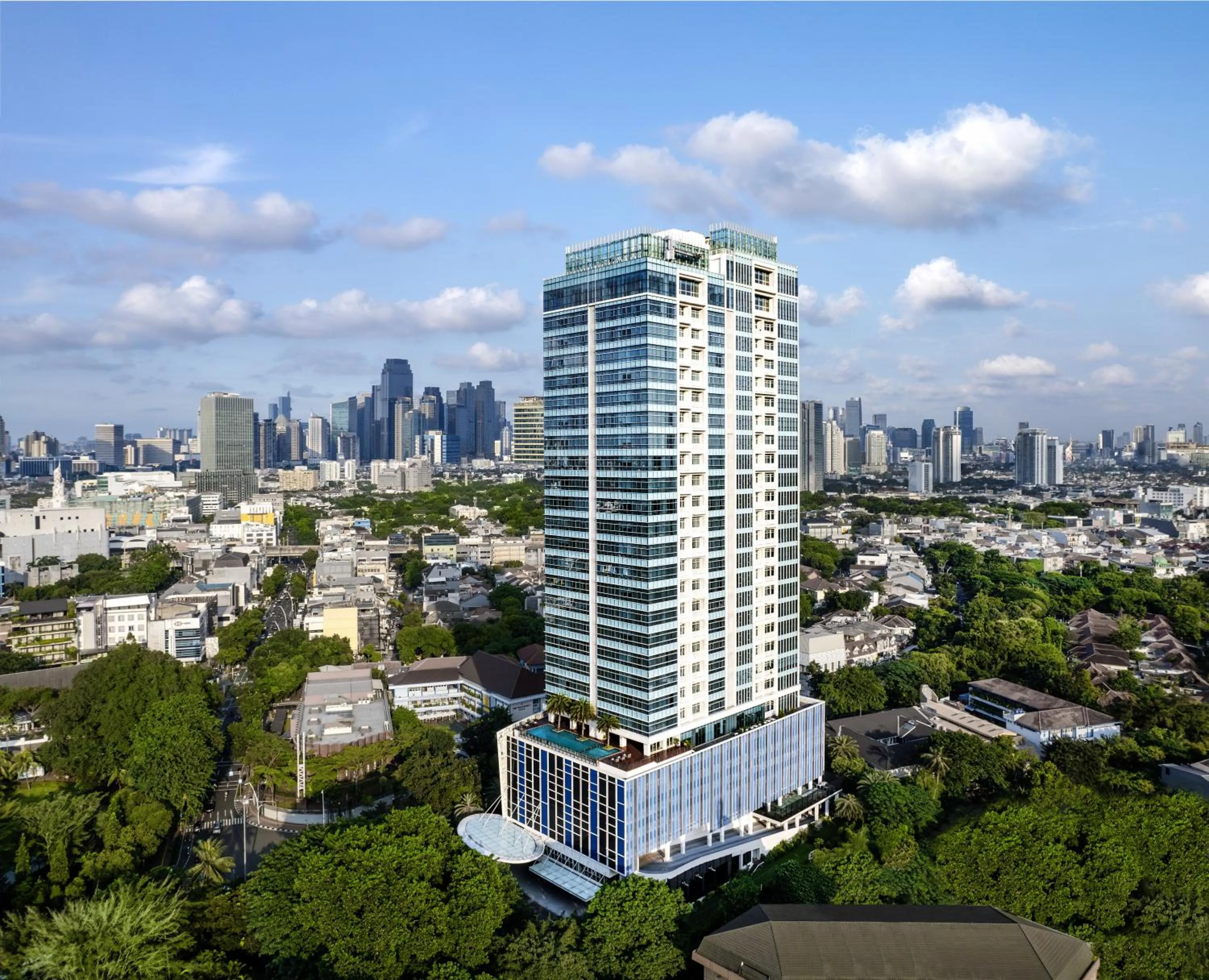 Property building in Oakwood Suites La Maison Jakarta