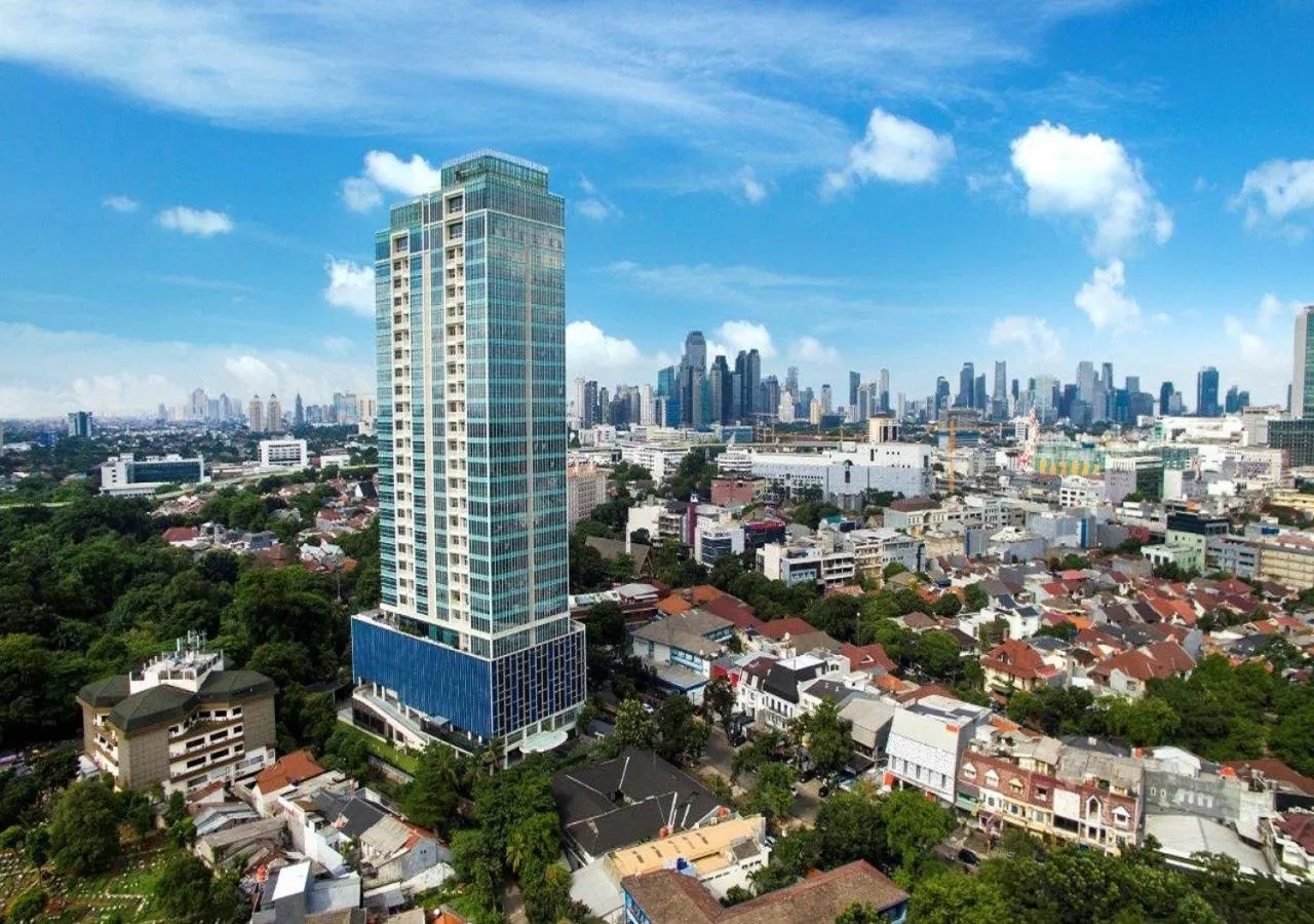 Bird's eye view in Oakwood Suites La Maison Jakarta
