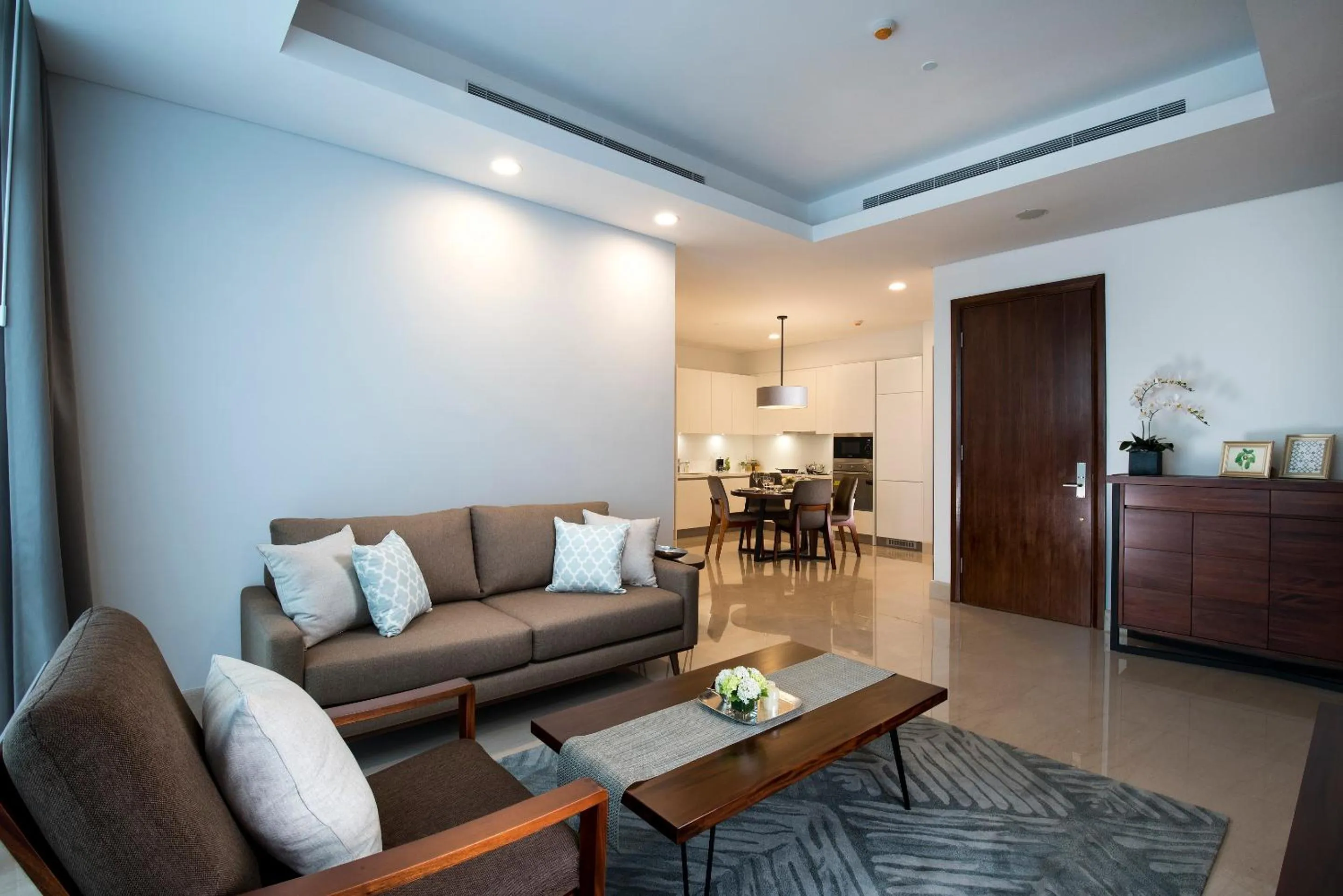 Living room in Oakwood Suites La Maison Jakarta